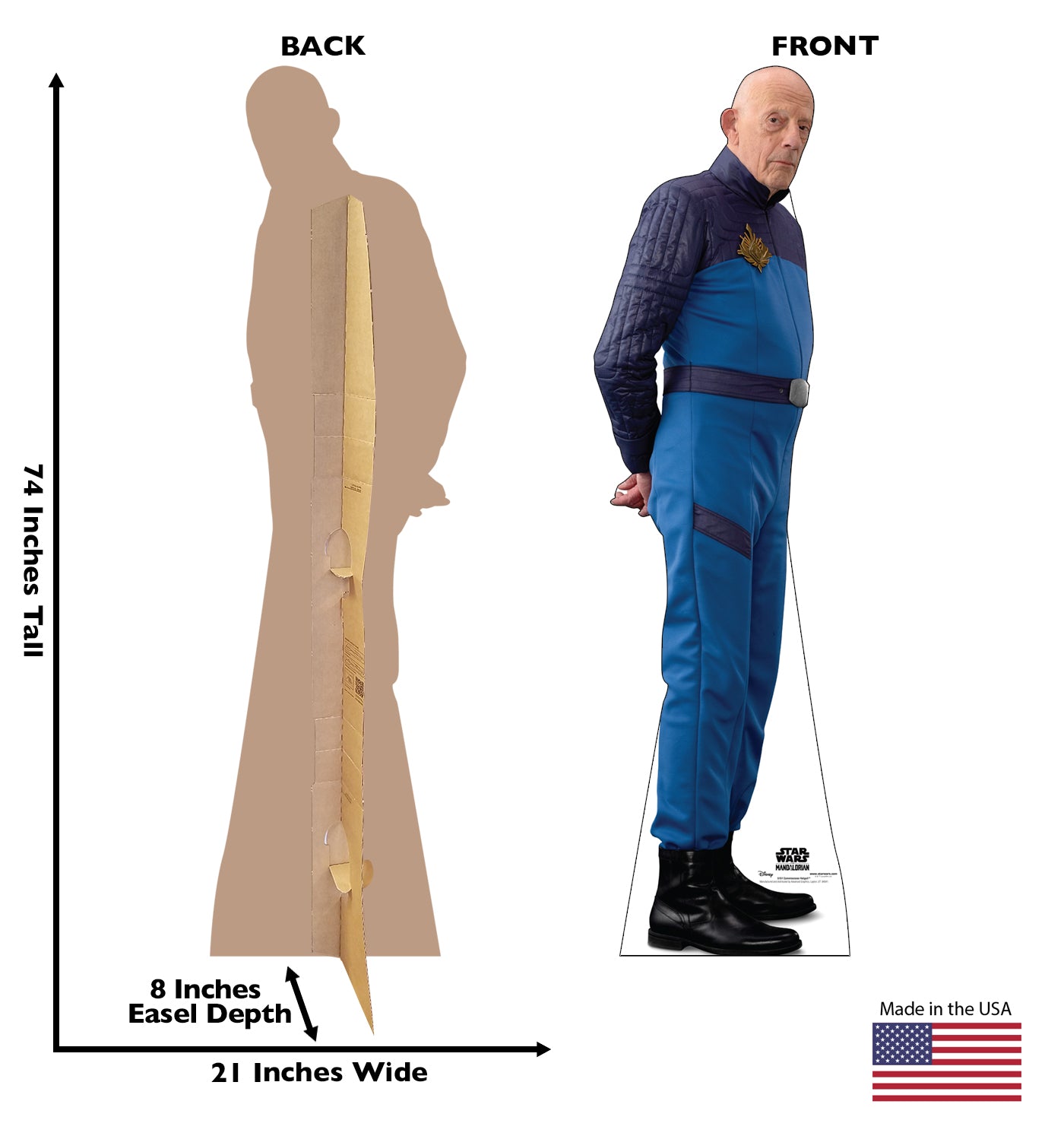 Life-size Cardboard Cutout of Commissioner Helgait - All Cutouts