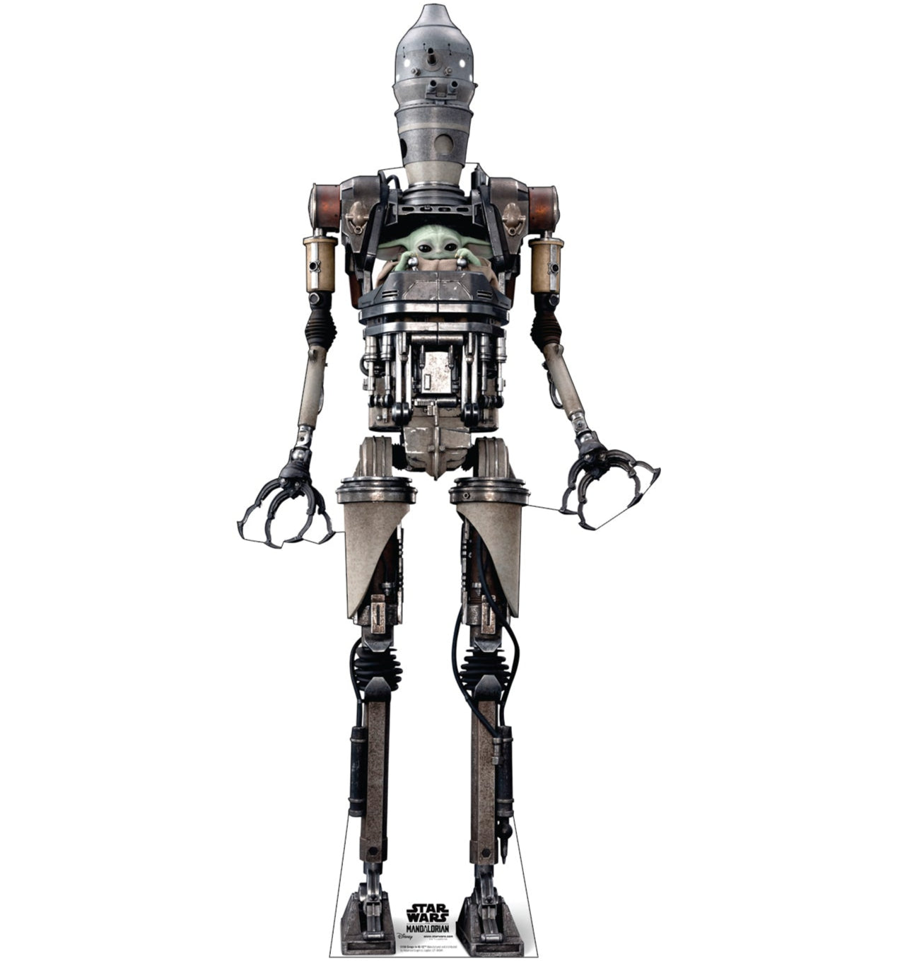 Grogu in IG-12 Life-Size Cardboard Cutout - All Cutouts