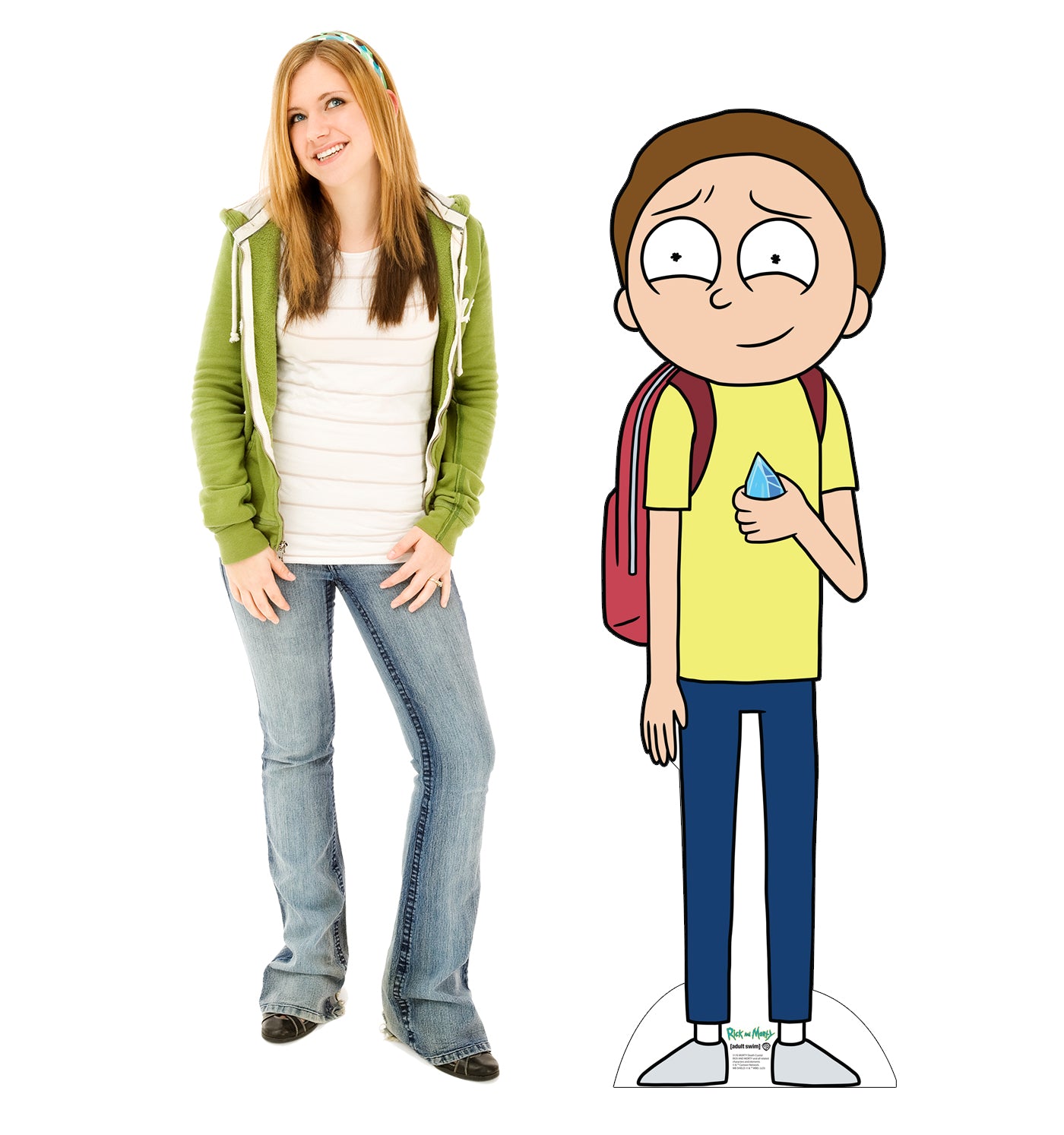 Life-Size Morty Death Crystal Cardboard Cutout - All Cutouts
