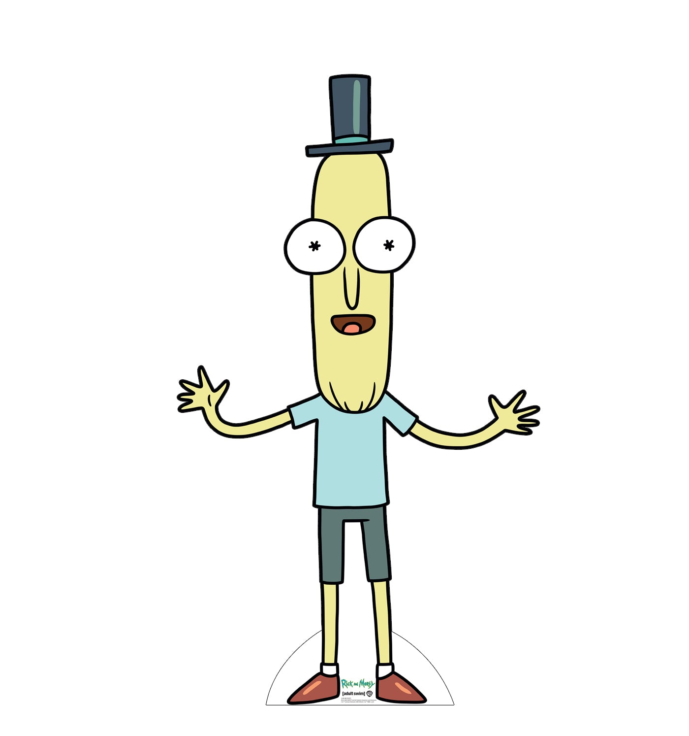 Life-Size Mr. Poopy (Rick and Morty) Cardboard Cutout Standee - All Cutouts