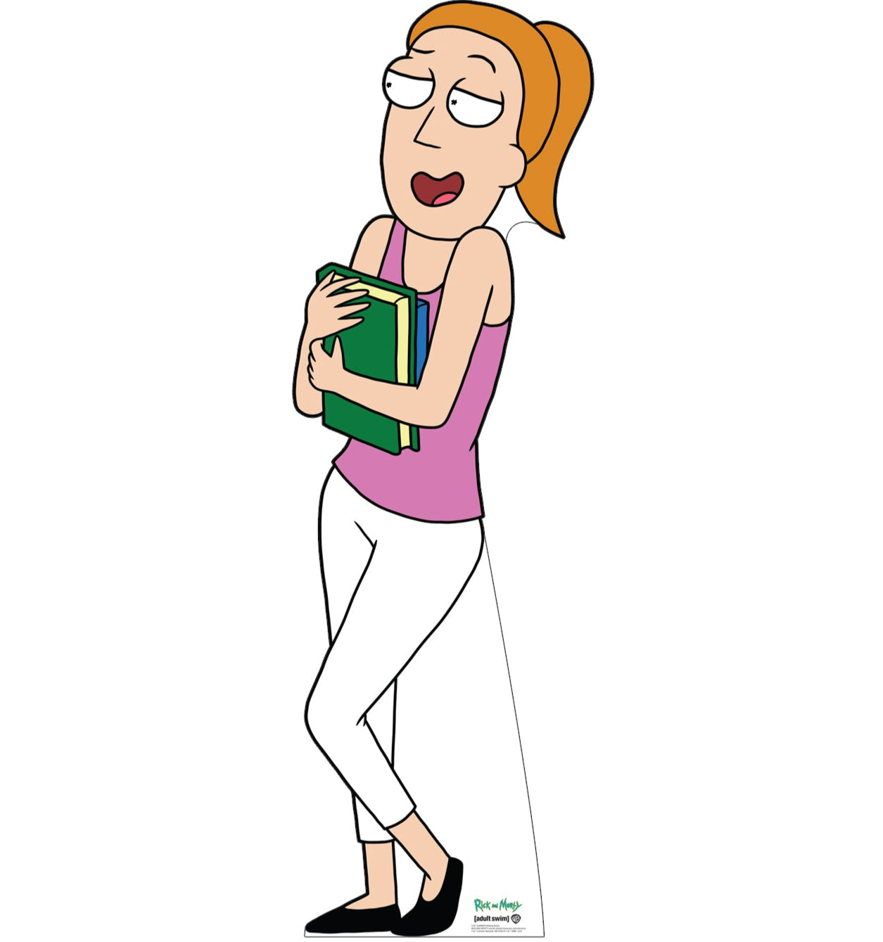 Summer Holding Books (Rick and Morty) Cardboard Standup - All Cutouts