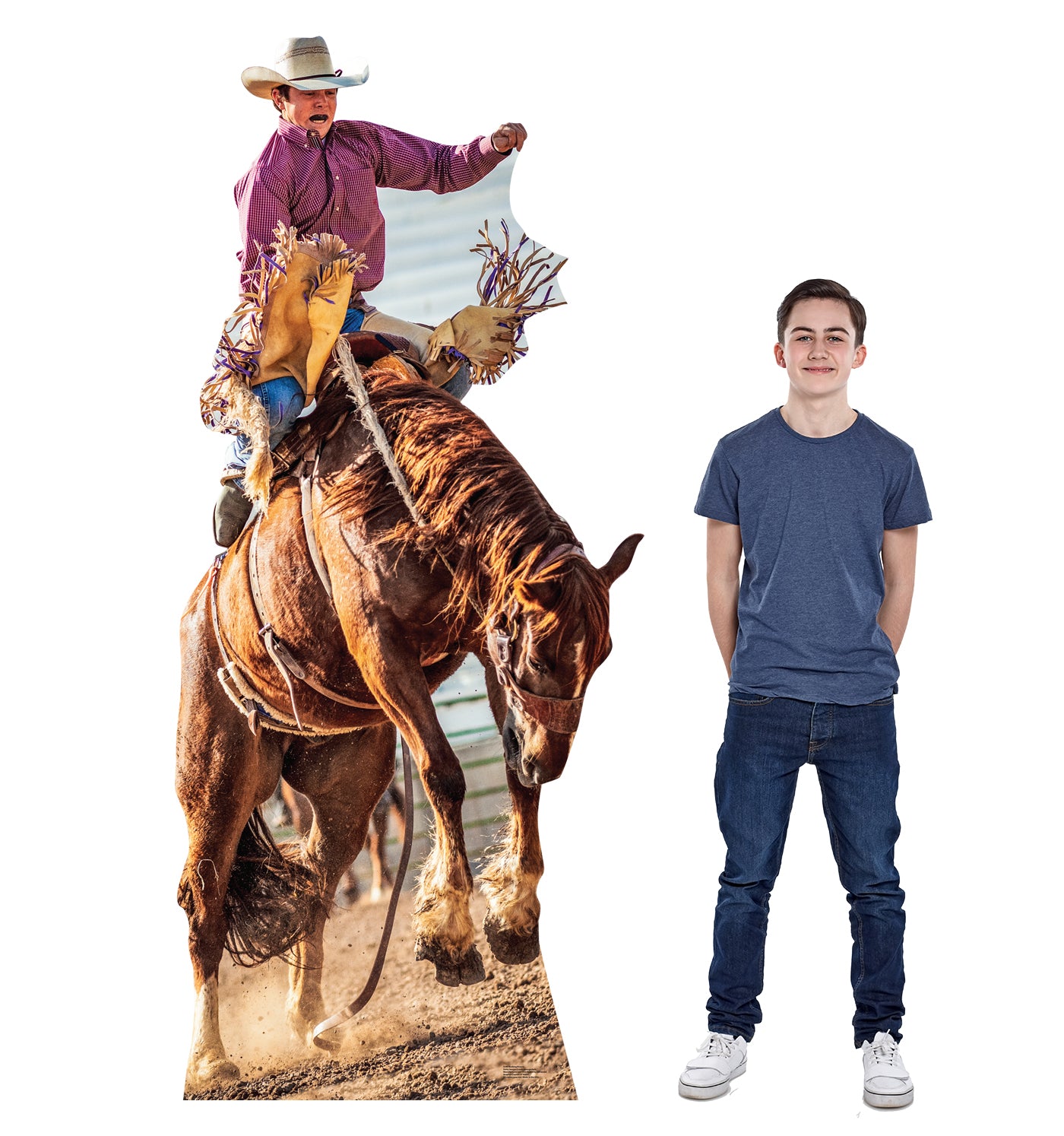 Bucking Bronco Life-Size Cardboard Cutout - All Cutouts