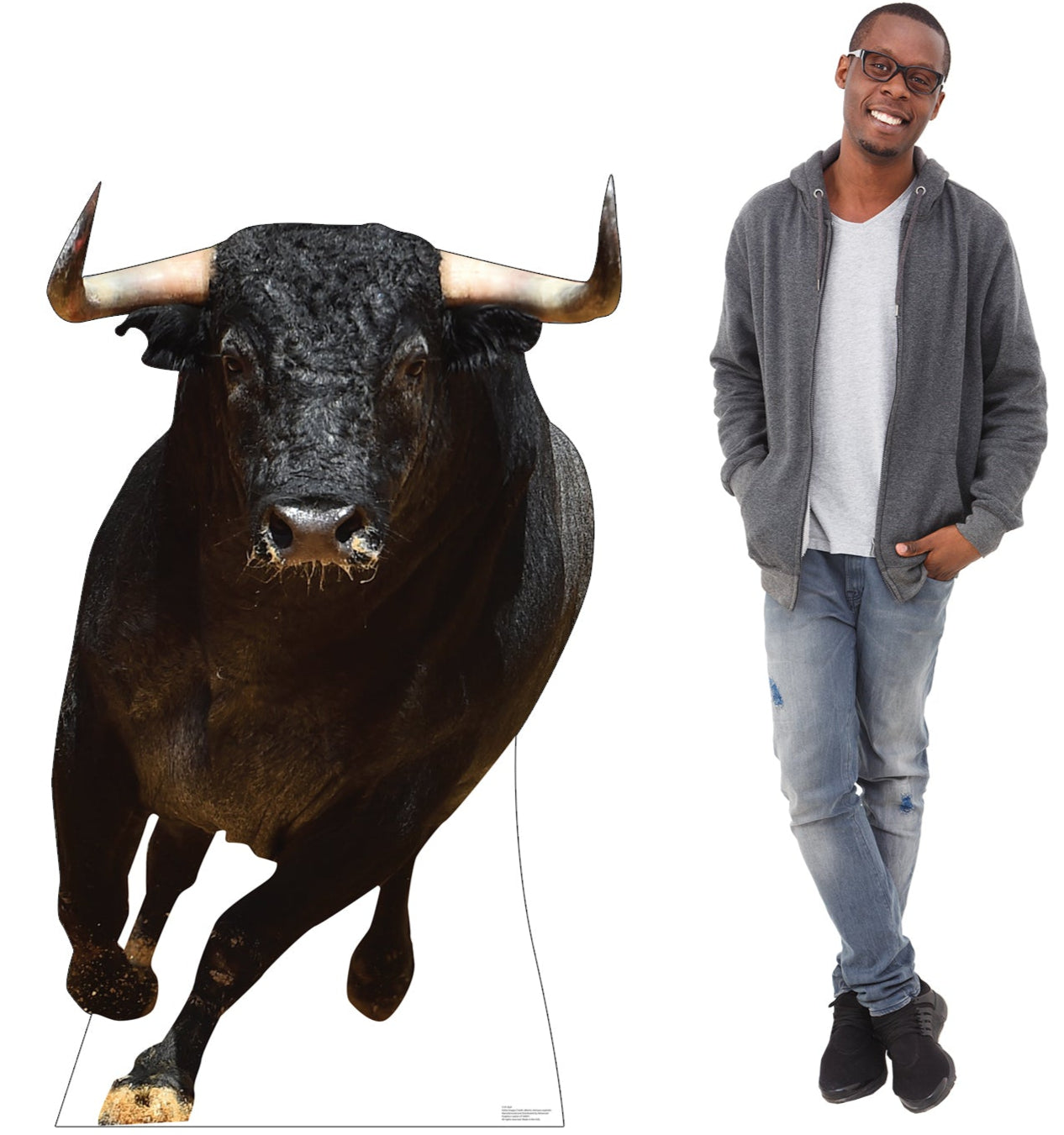 Bull Life-Size Cardboard Cutout - All Cutouts