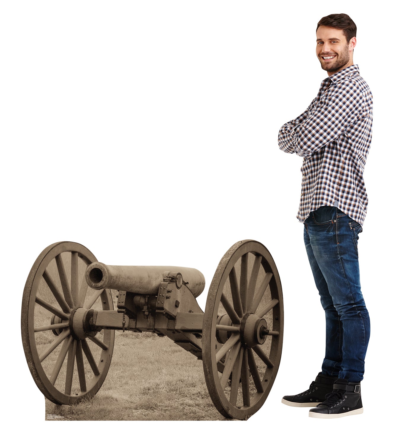 Civil War Cannon Life-Size Cardboard Cutout - All Cutouts