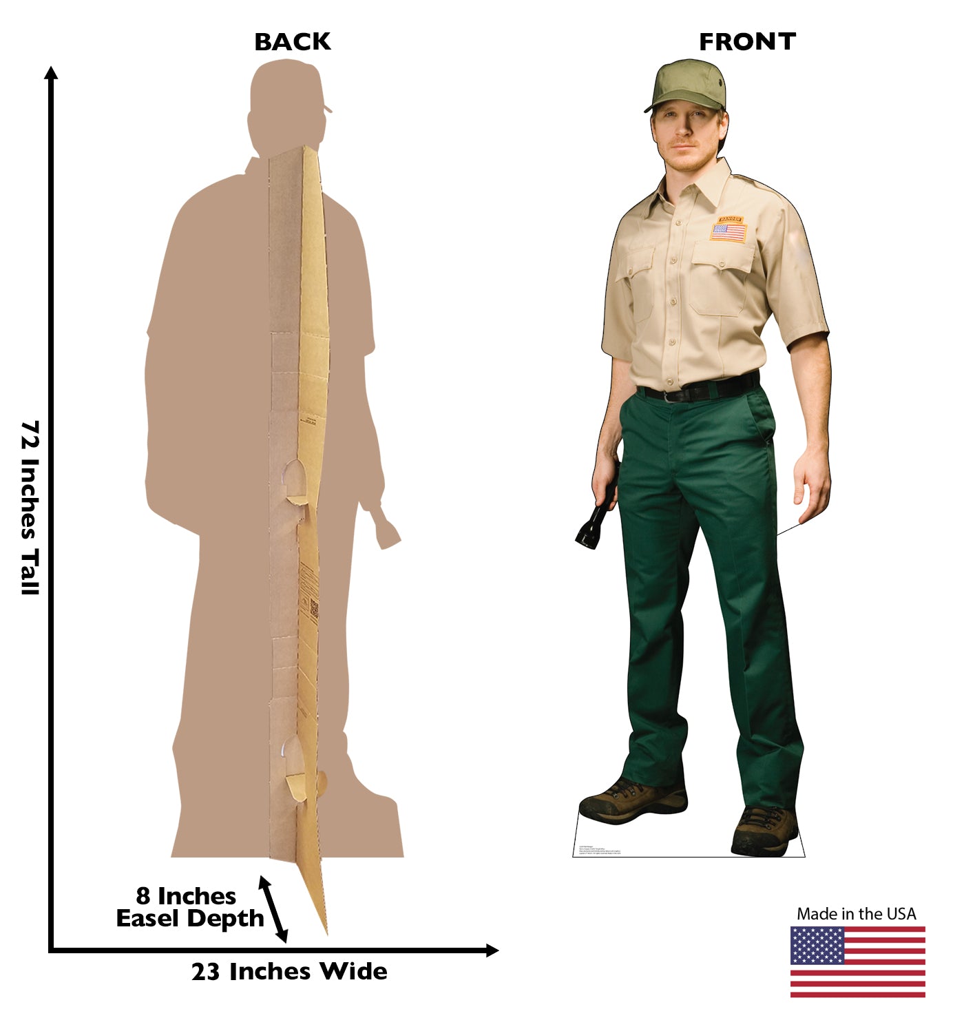 Park Ranger Life-Size Cardboard Cutout - All Cutouts