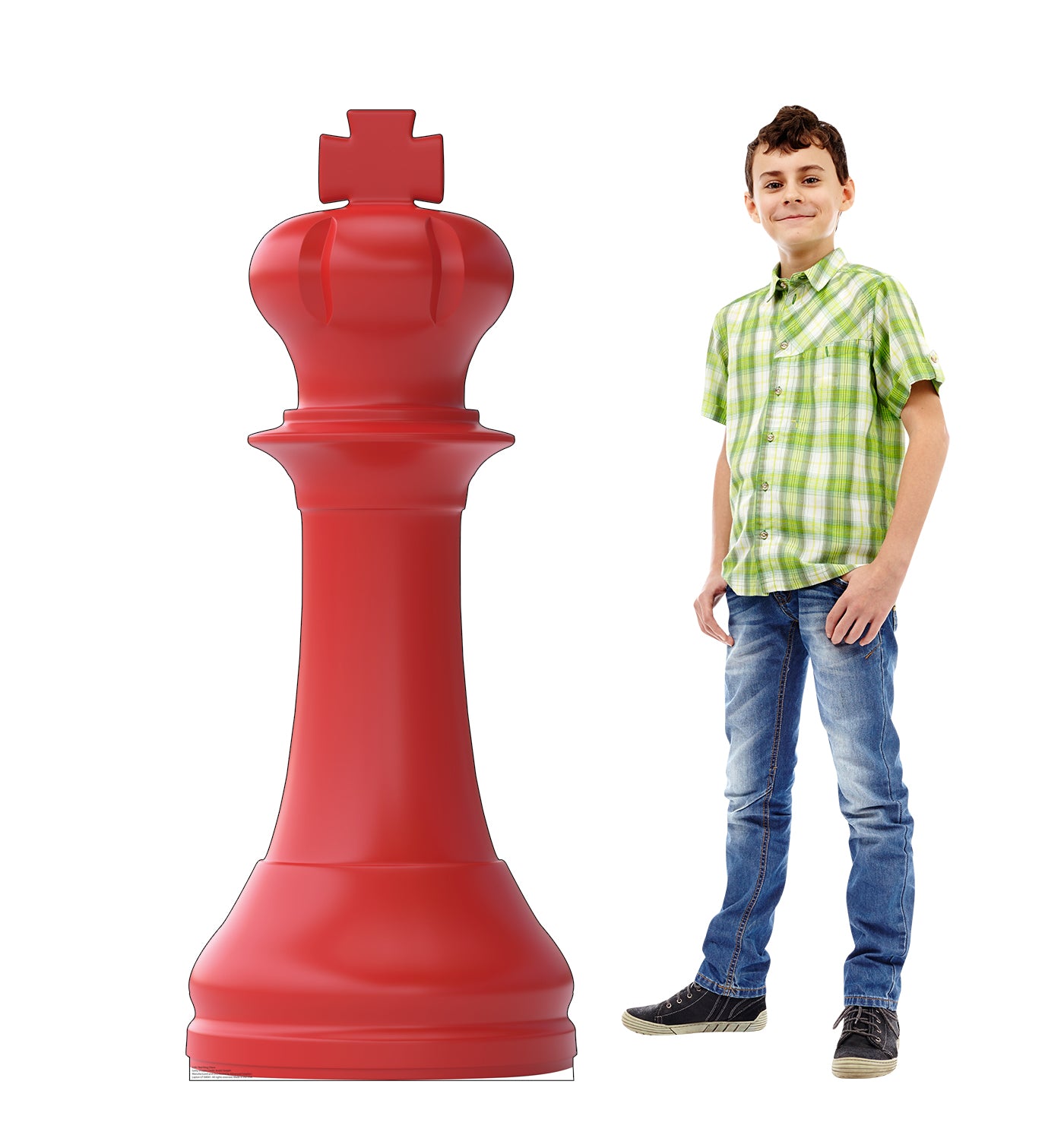 Red King Chess Life-Size Cardboard Cutout - All Cutouts