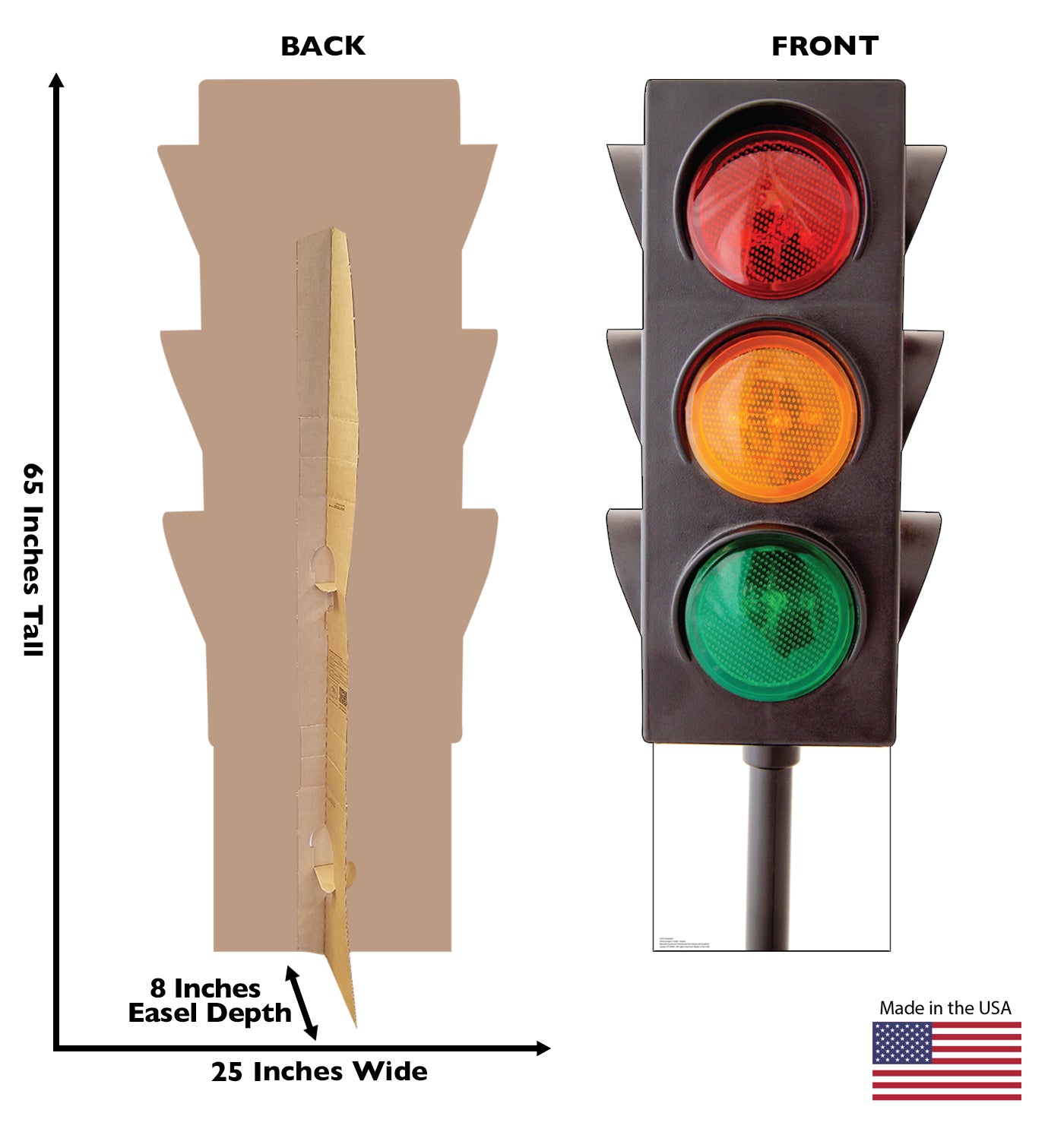 Stoplight Life-Size Cardboard Cutout - All Cutouts
