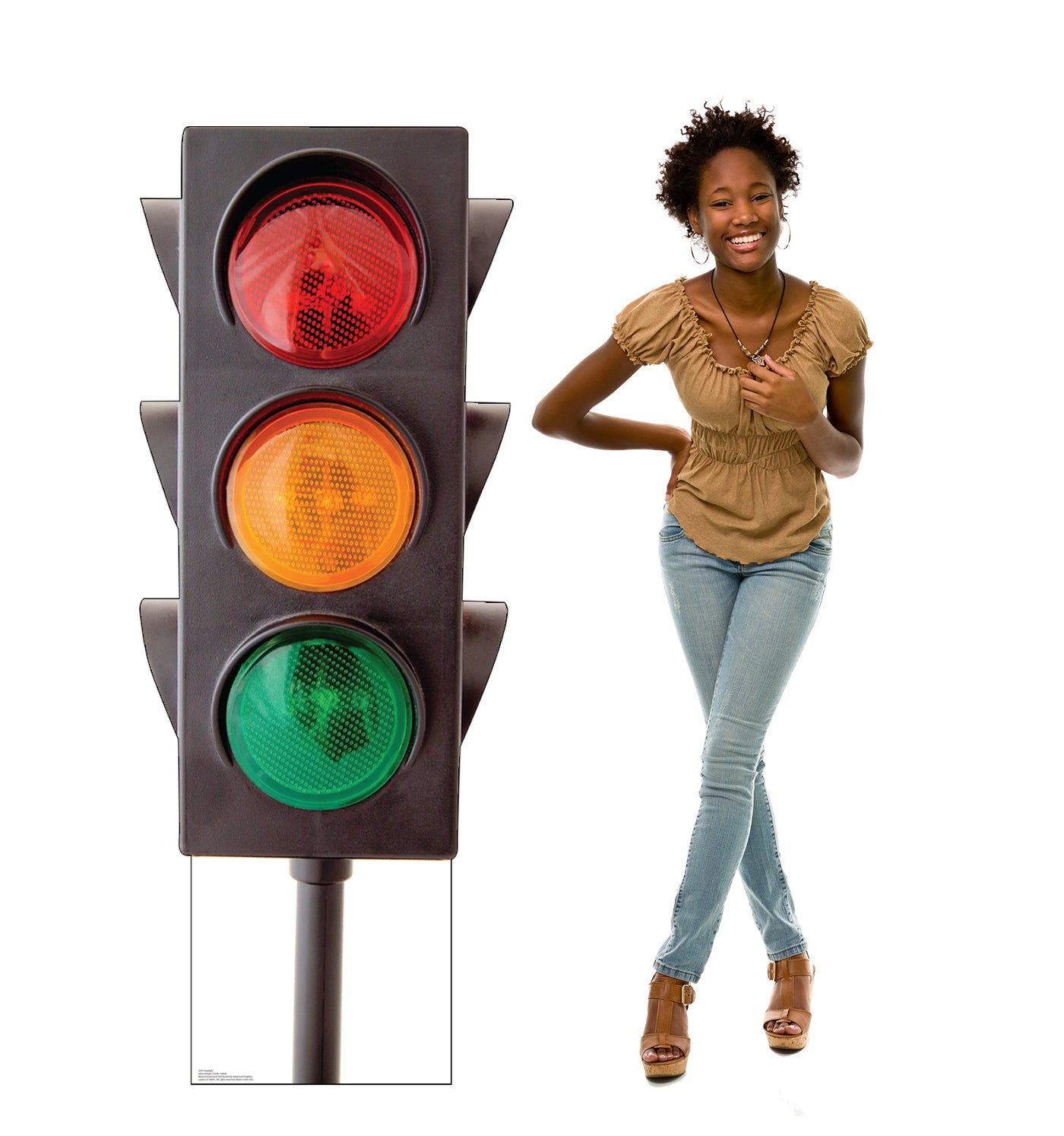 Stoplight Life-Size Cardboard Cutout - All Cutouts