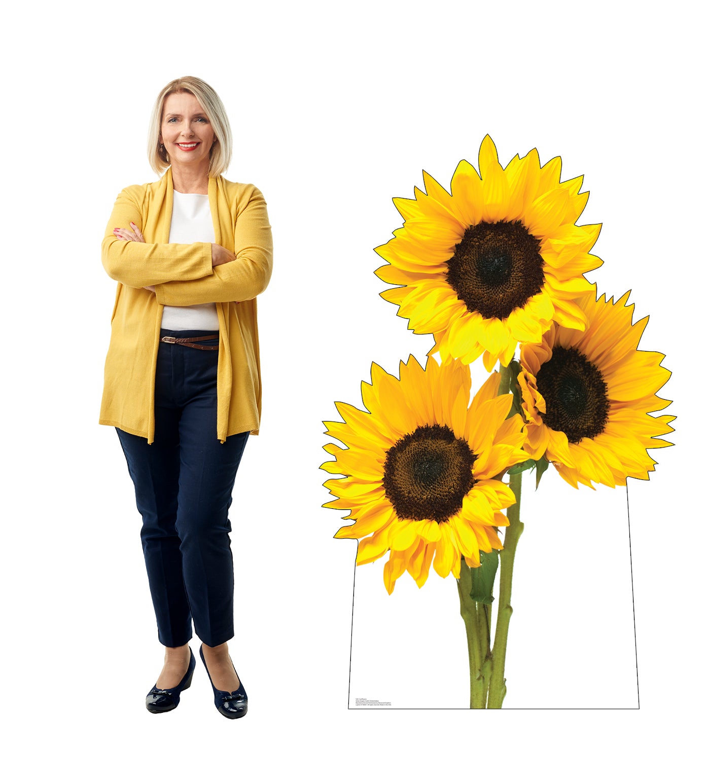 Sunflowers Life-Size Cardboard Cutout - All Cutouts