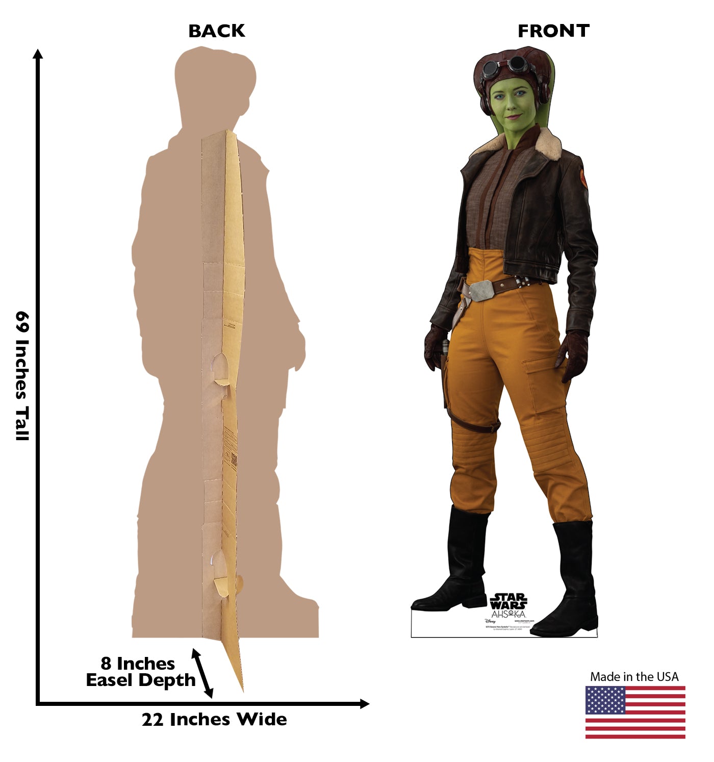 General Hera Syndulla Life-Size Cardboard Cutout - All Cutouts