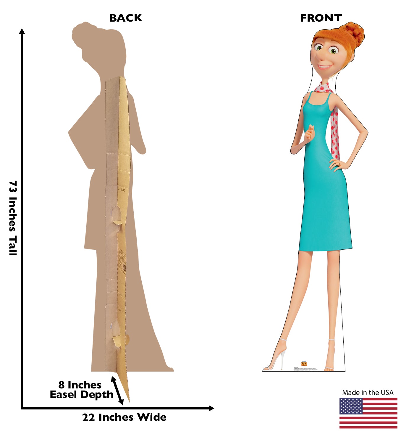 Lucy Despicable Me Life-Size Cardboard Cutout - All Cutouts