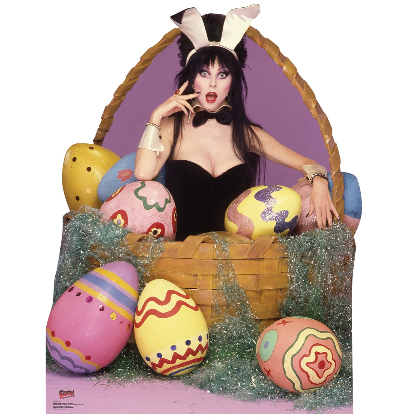 Life-Size Elvira Easter Cardboard Cutout - All Cutouts