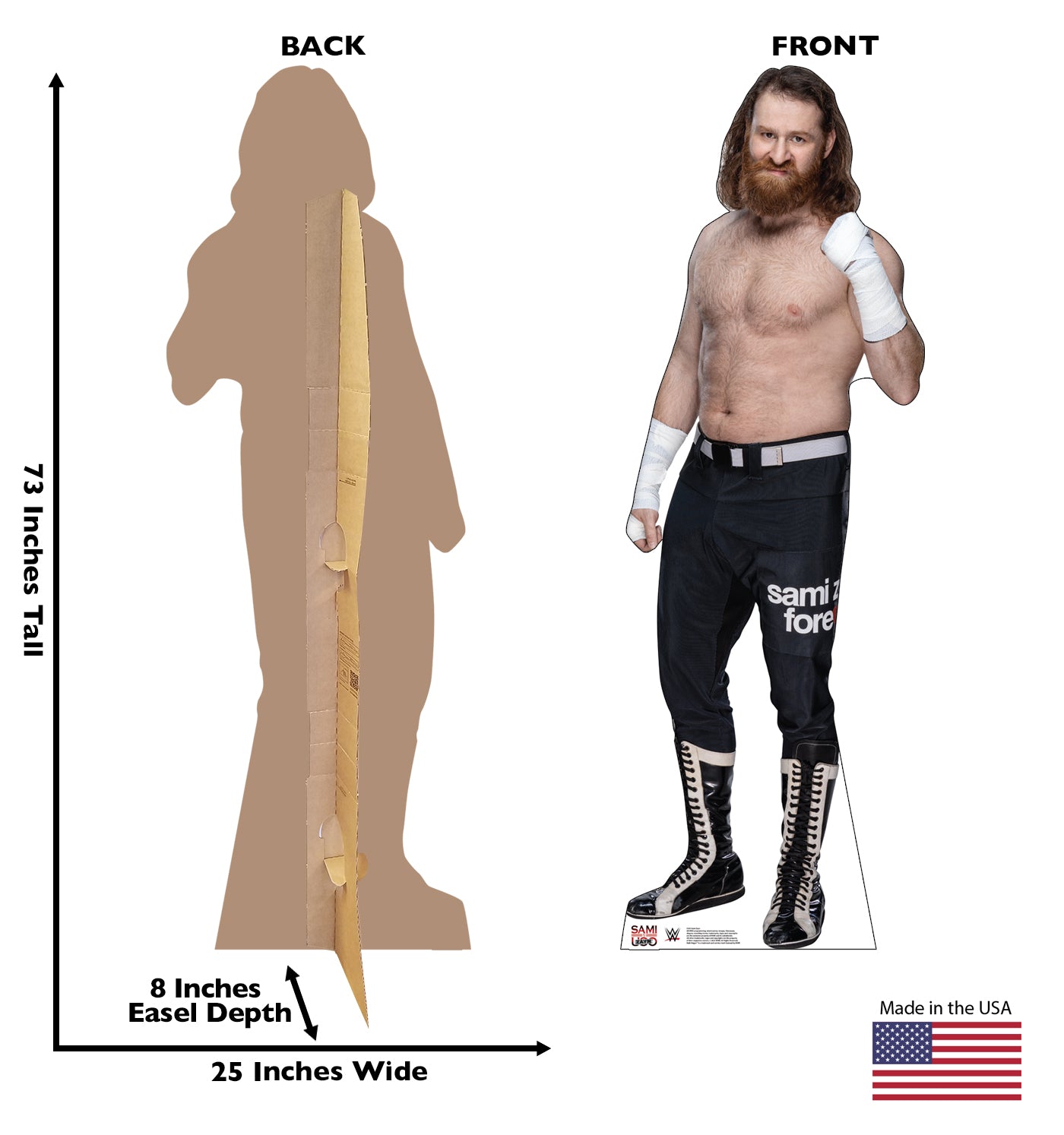 Sami Zayn Life-Size Cardboard Cutout - All Cutouts