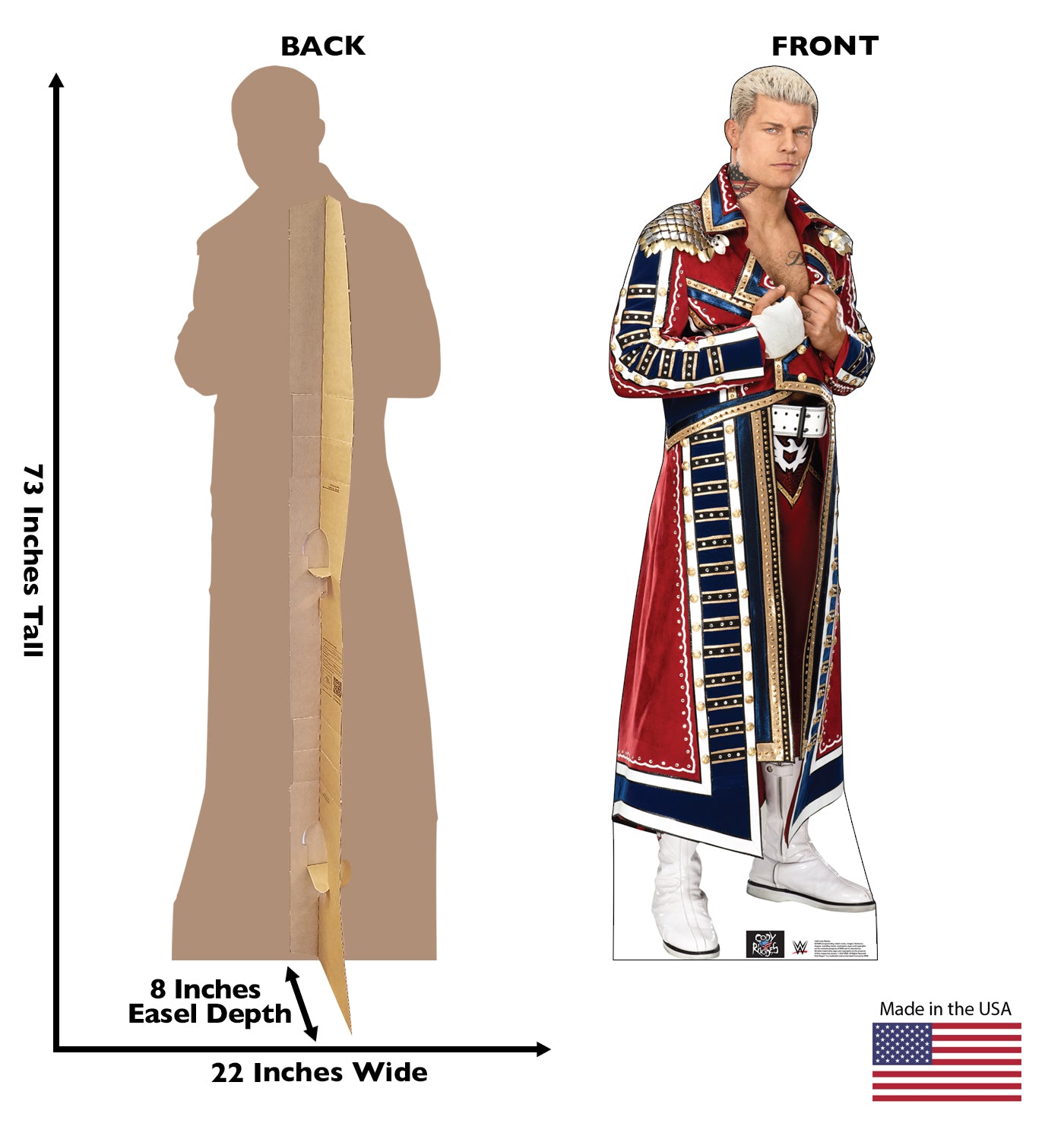 Cody Rhodes Life-Size Cardboard Cutout - All Cutouts