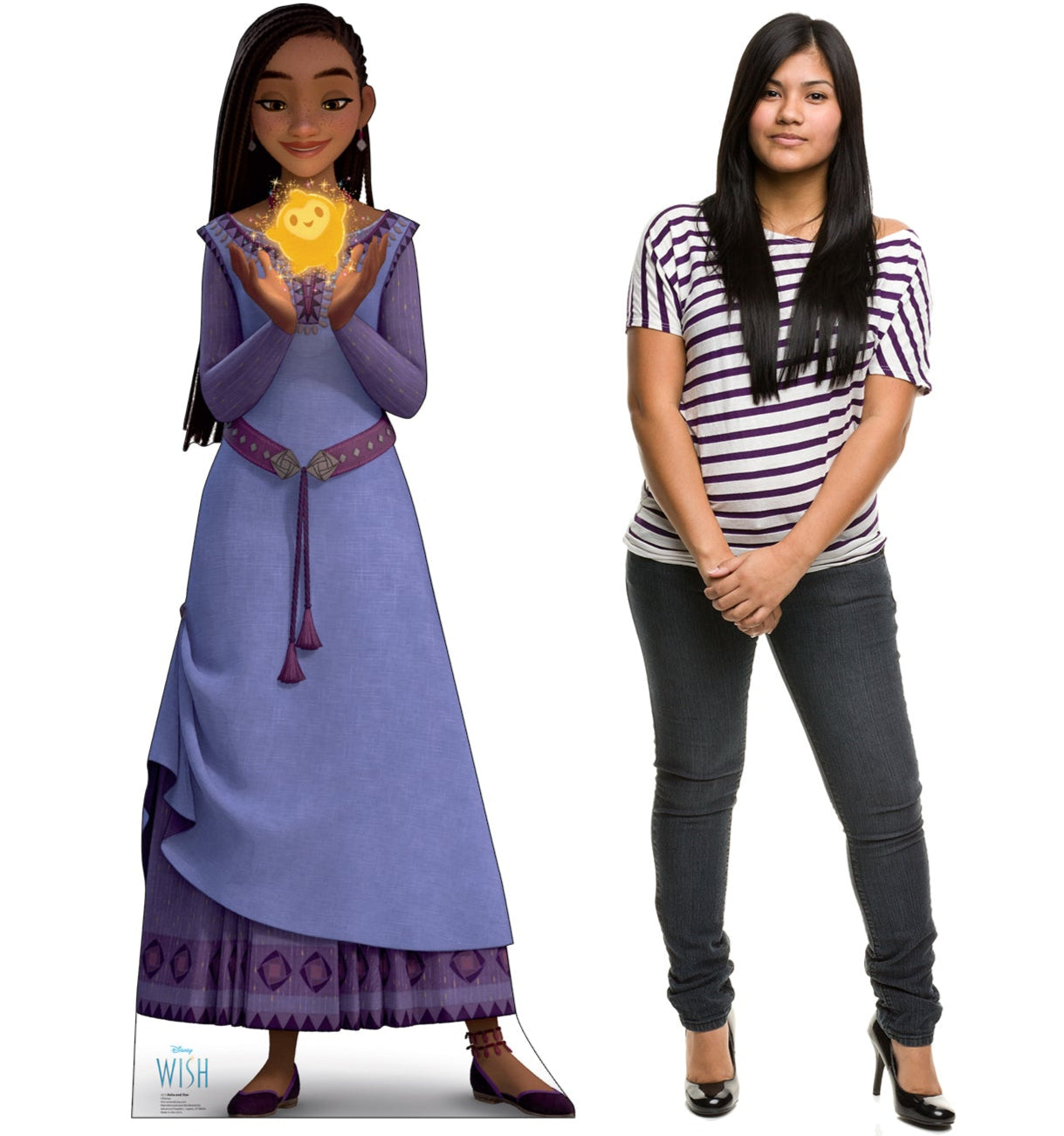 Asha and Star Life-Size Cardboard Cutout - All Cutouts