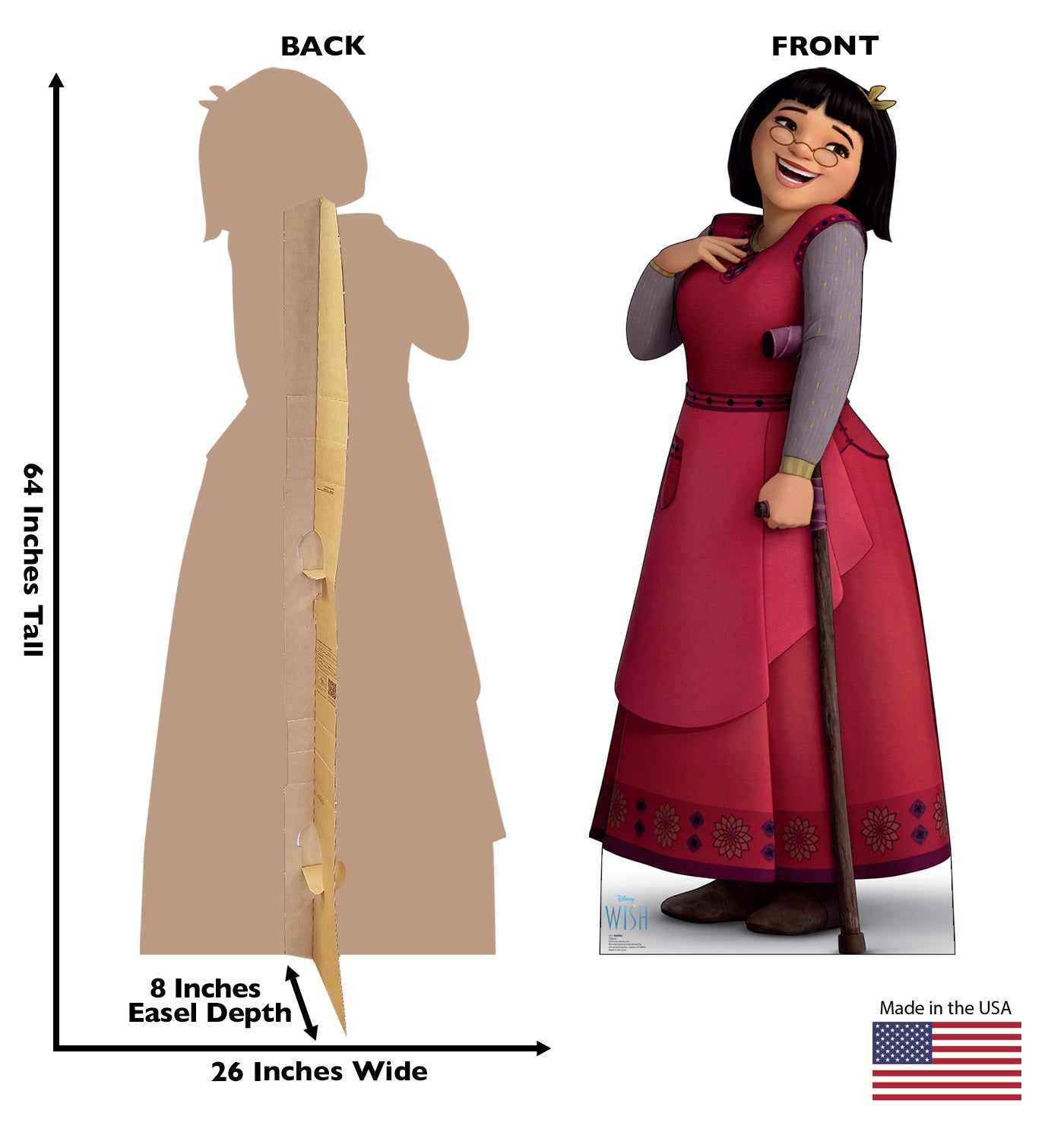 Dahlia Life-Size Cardboard Cutout Standee - All Cutouts