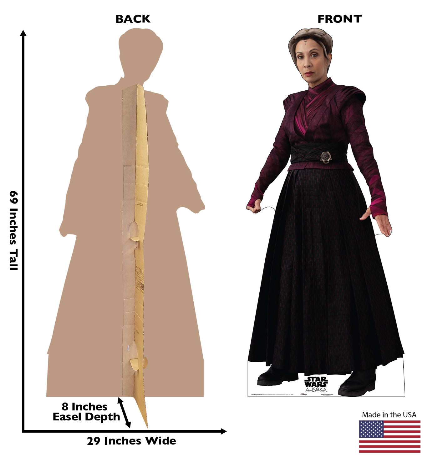 Morgan Elsbeth Star Wars Life-Size Cardboard Cutout - All Cutouts