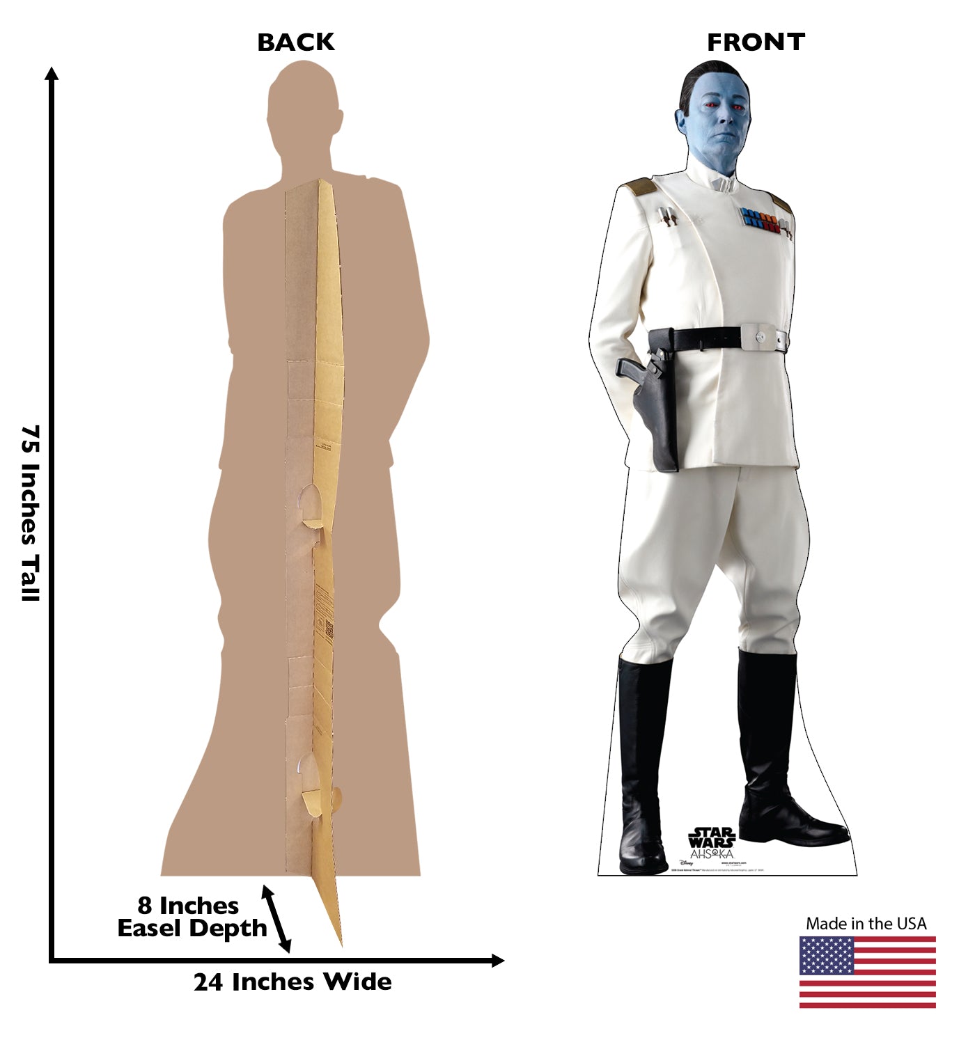 Grand Admiral Thrawn Life-Size Cardboard Cutout - All Cutouts