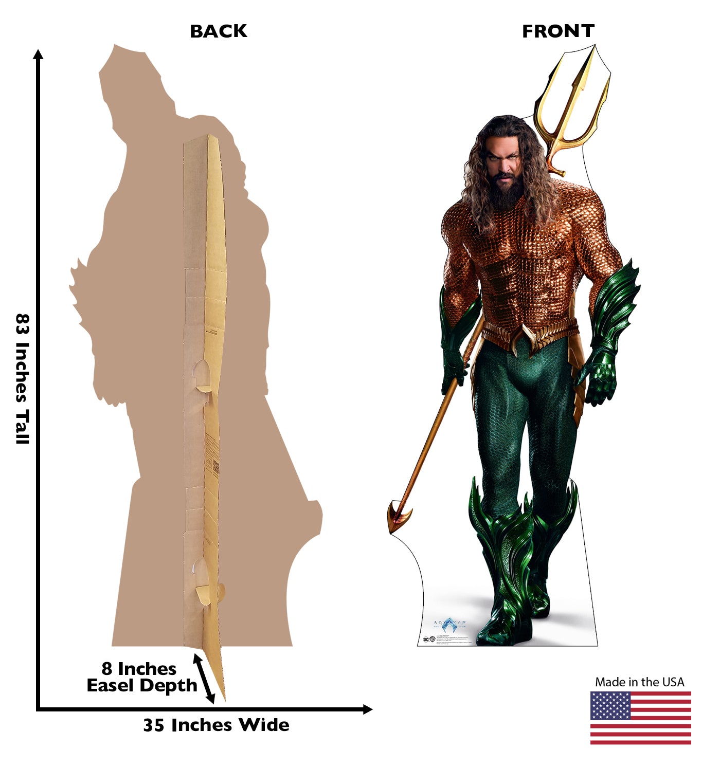 Aquaman Life-Size Cardboard Cutout Standee - All Cutouts