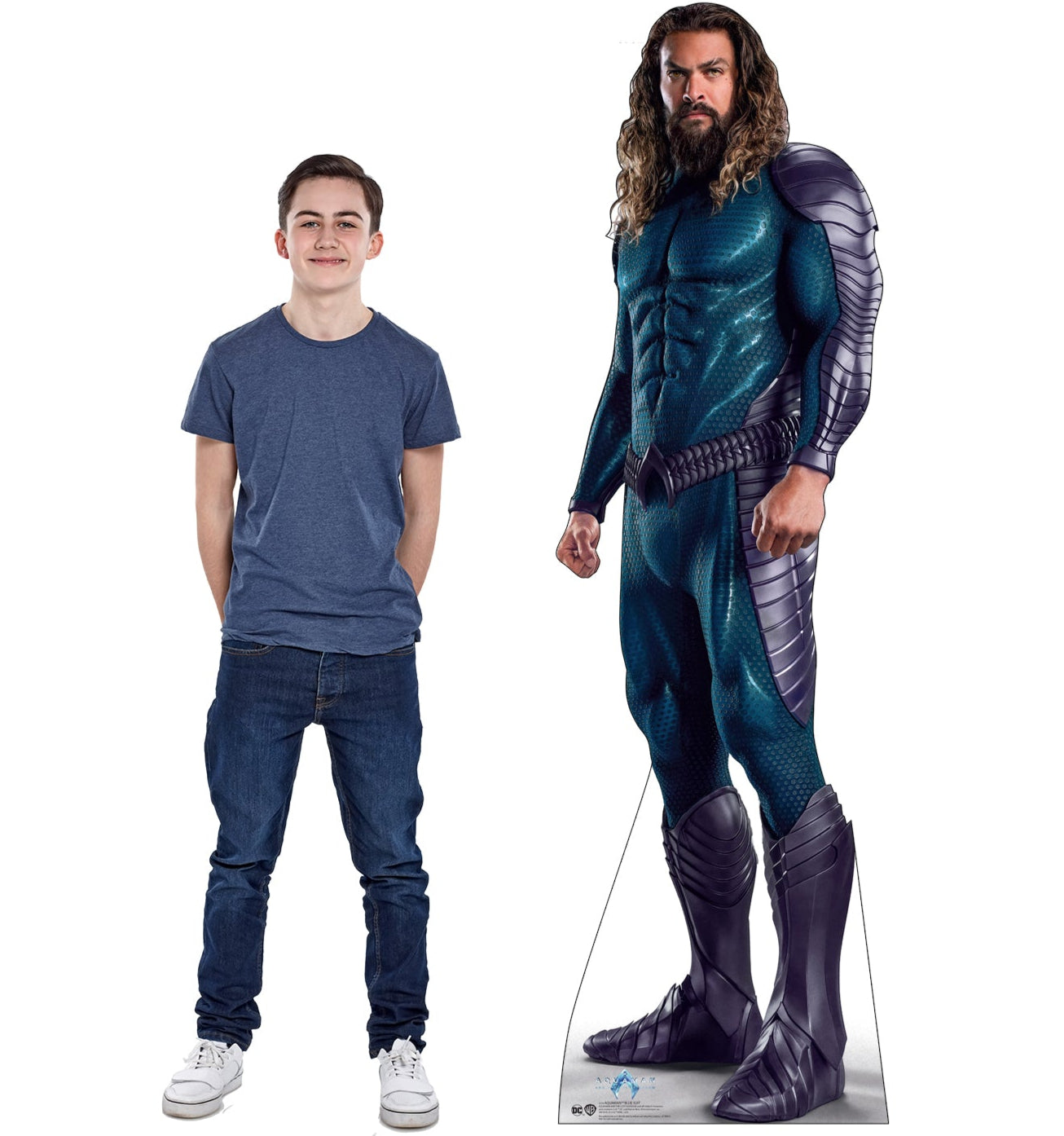 Aquaman Blue Suit Life-Size Cardboard Cutout Standee - All Cutouts