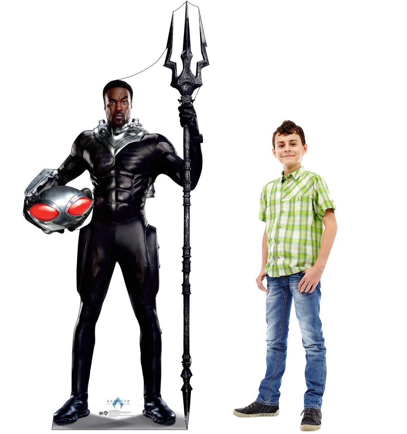 Black Manta Life-Size Cardboard Cutout Standee - All Cutouts