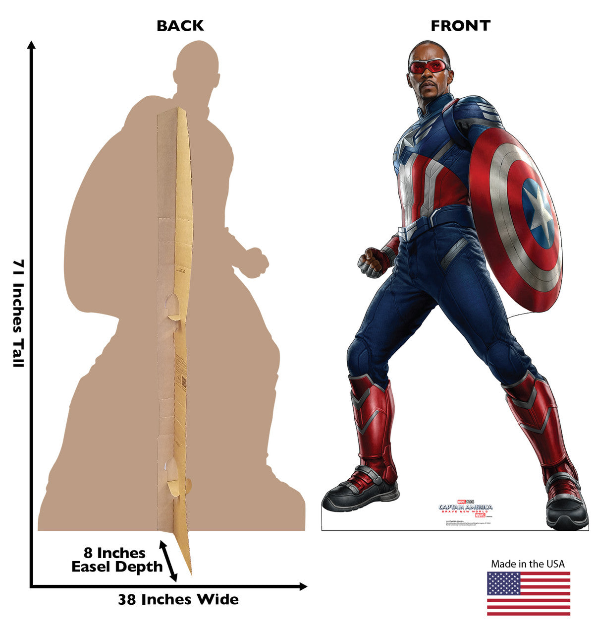 Captain America Life-Size Cardboard Cutout - All Cutouts