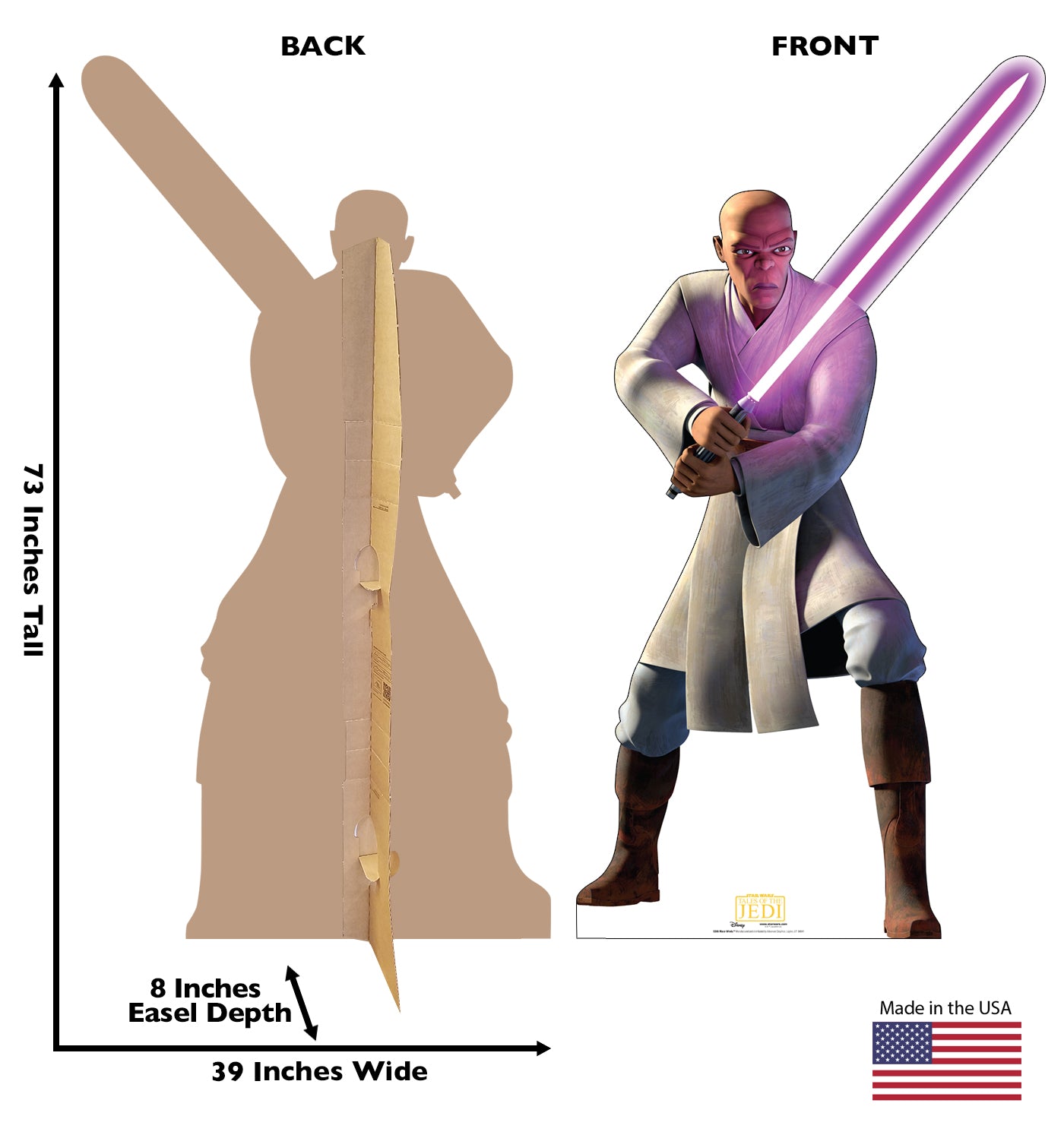 Mace Windu Life-Size Cardboard Cutout - All Cutouts