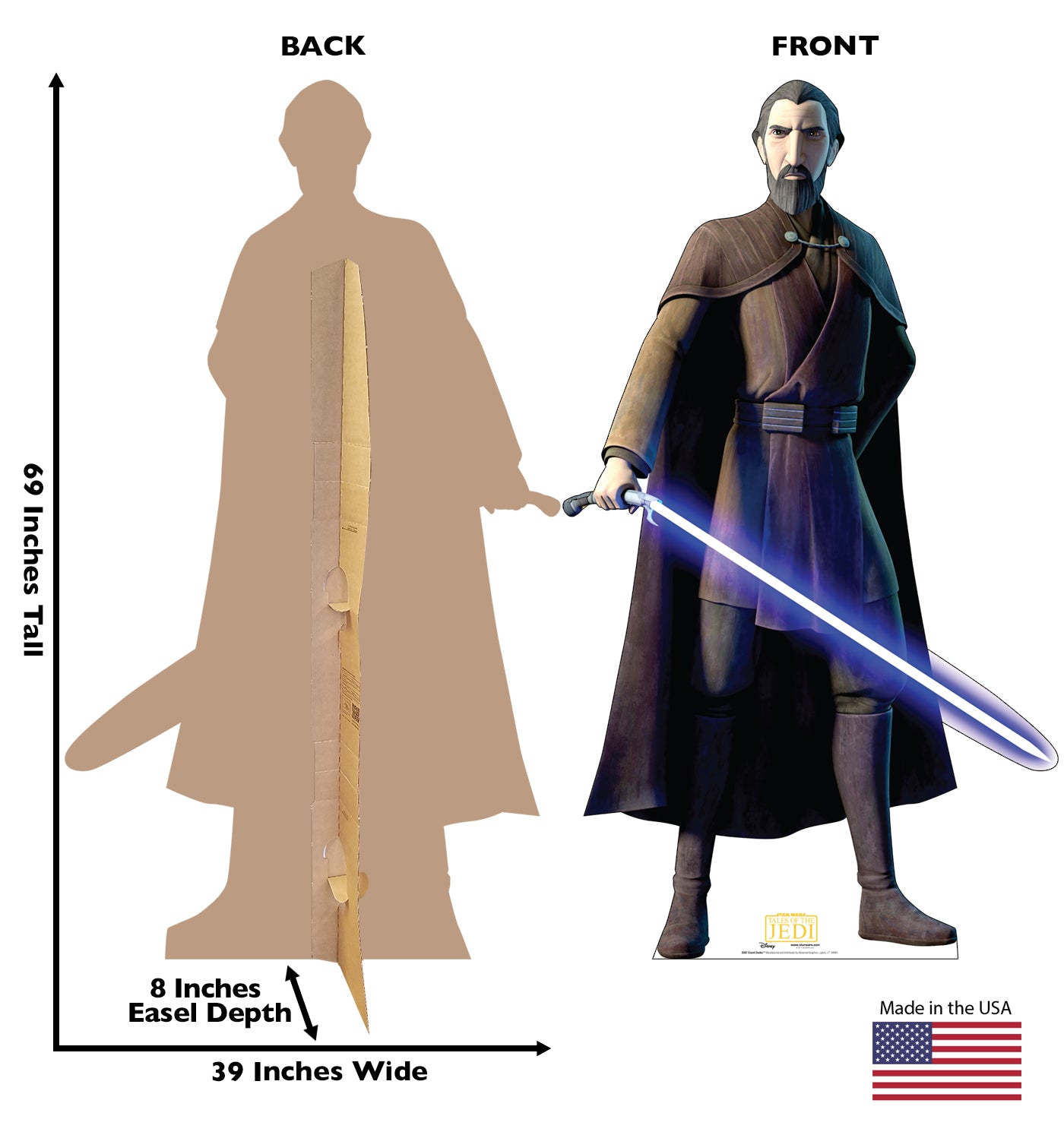 Count Dooku Life-Size Cardboard Cutout - All Cutouts