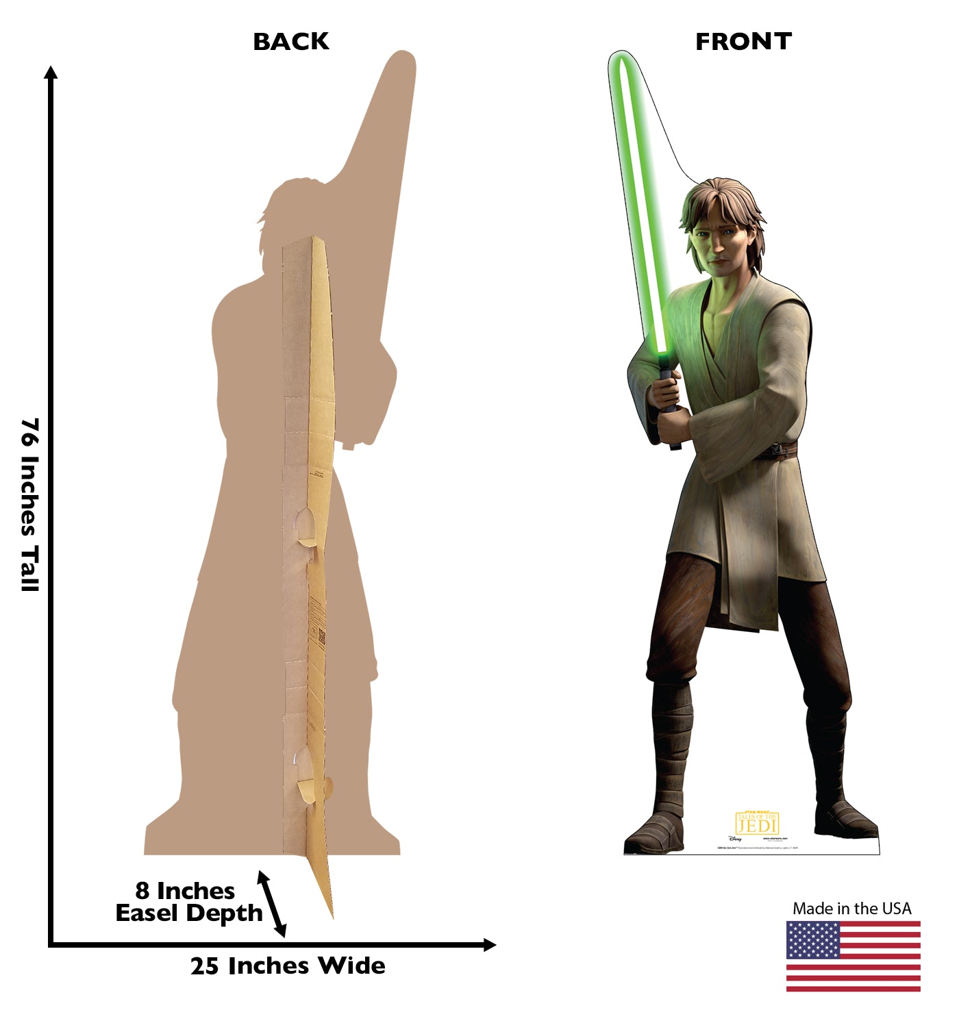 Qui-Gon Jinn Life-Size Cardboard Cutout - All Cutouts