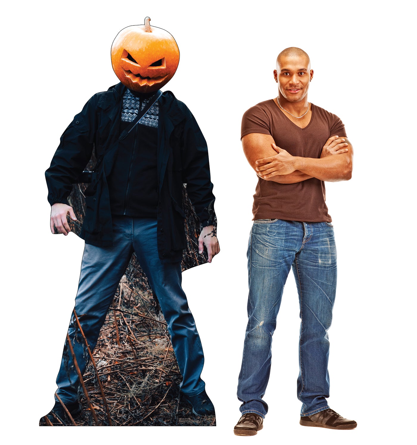 Pumpkin Head Stalker Cardboard Cutout - All Cutouts