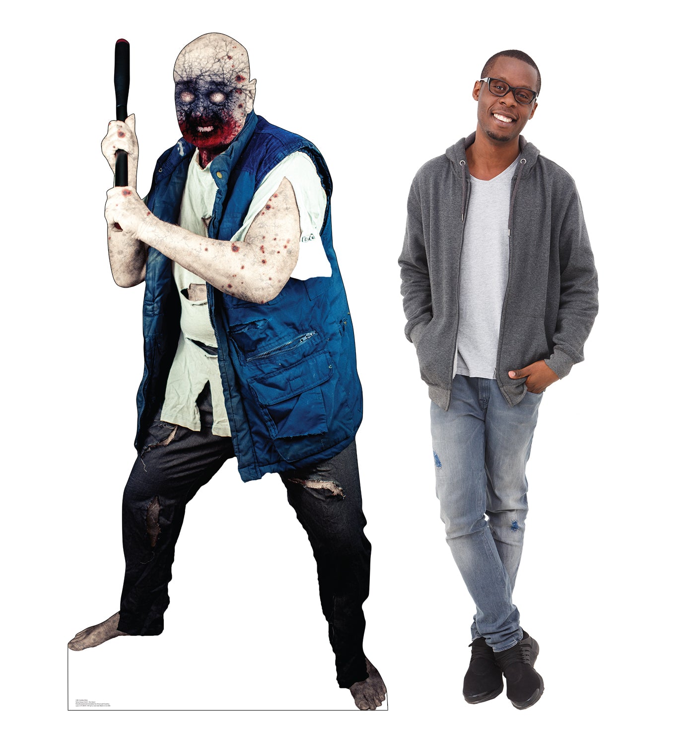Zombie Killer Cardboard Cutout - All Cutouts