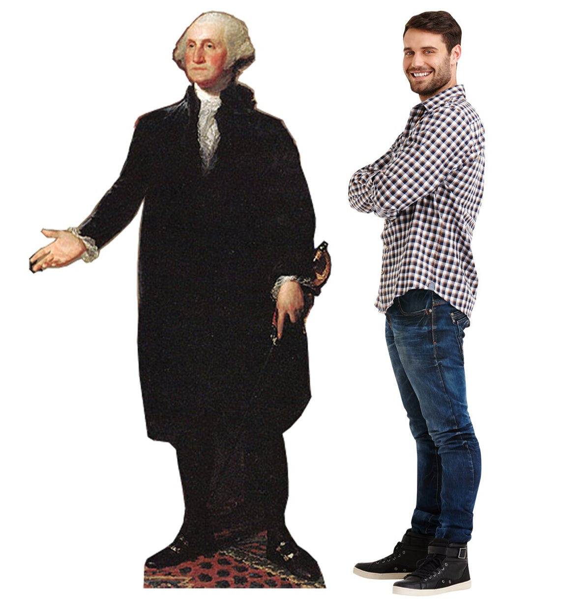 Life-size George Washington Cardboard Standup | Cardboard Cutout - All Cutouts