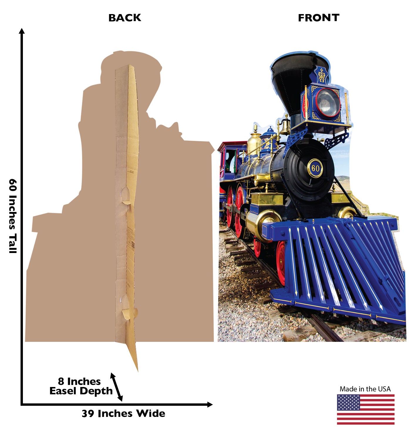 CP 60 Jupiter Train New Version Life-Size Cardboard Cutout with Sound - All Cutouts