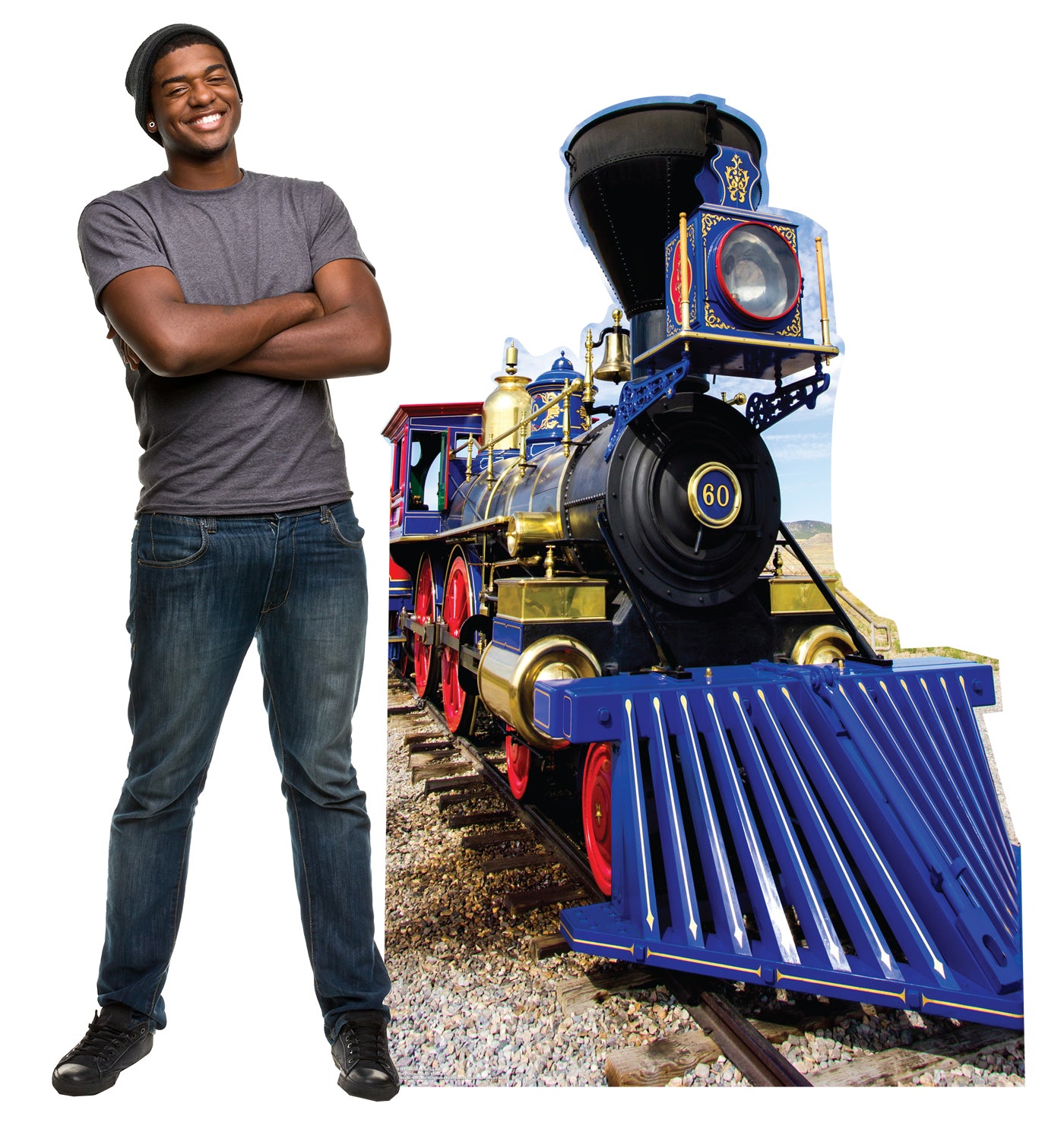 CP 60 Jupiter Train New Version Life-Size Cardboard Cutout with Sound - All Cutouts