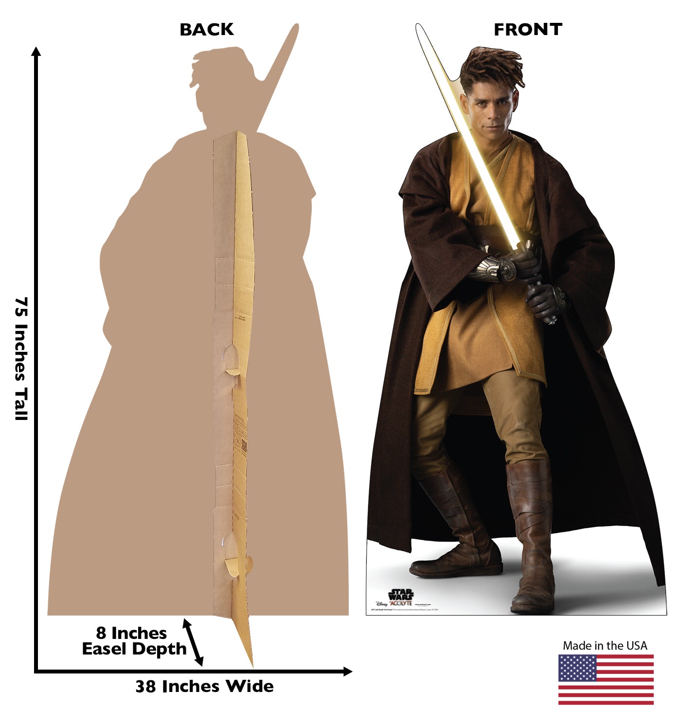 Jedi Knight Yord Fandar Life-Size Cardboard Cutout - All Cutouts