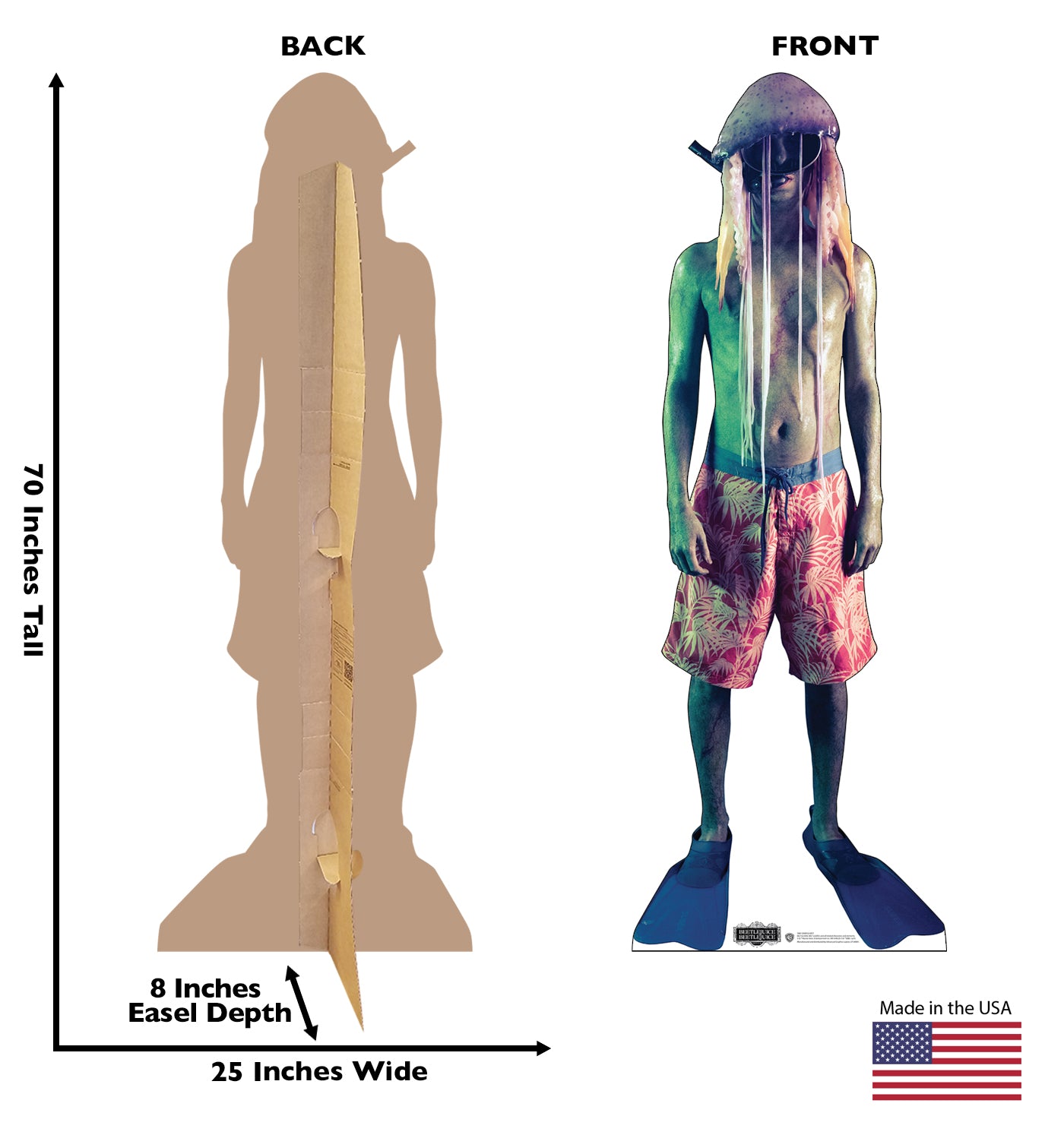 Diver Ghost Life-Size Cardboard Cutout - All Cutouts