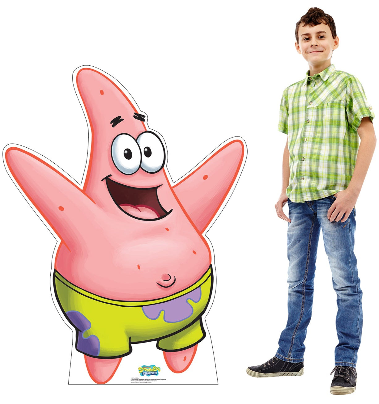 Patrick Star Life-Size Cardboard Cutout - All Cutouts