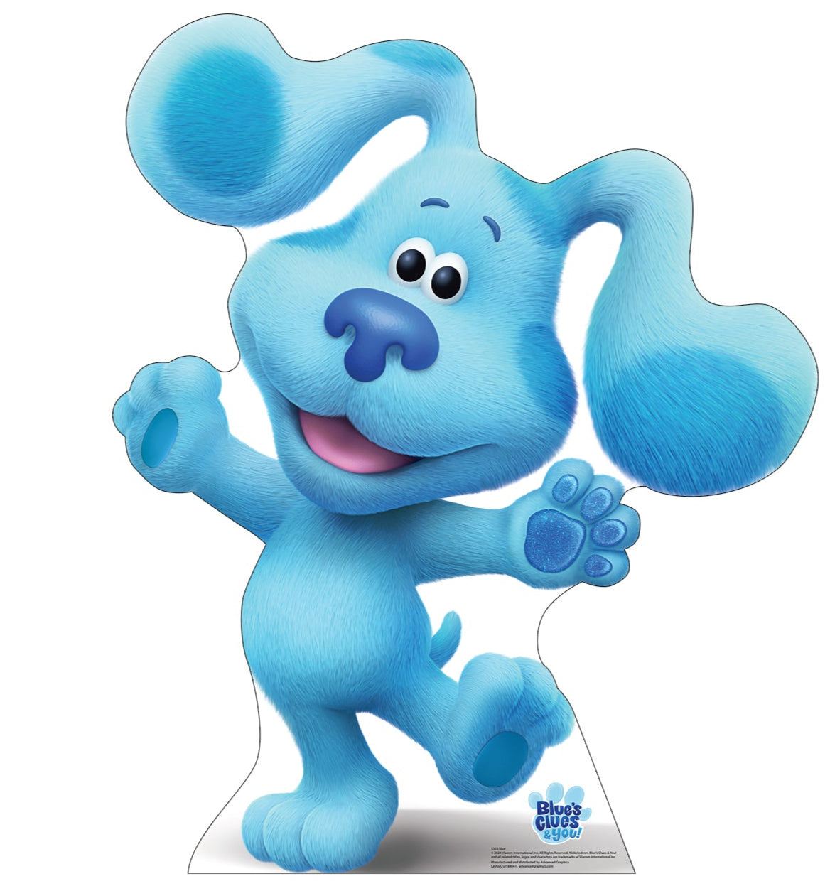 Blue, Blue's Clue Life-Size Cardboard Cutout - All Cutouts