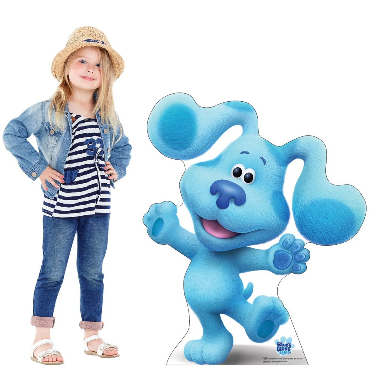 Blue, Blue's Clue Life-Size Cardboard Cutout - All Cutouts