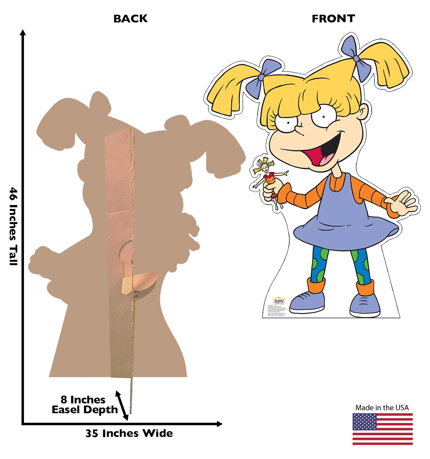 Life-size Angelica Cutout - All Cutouts