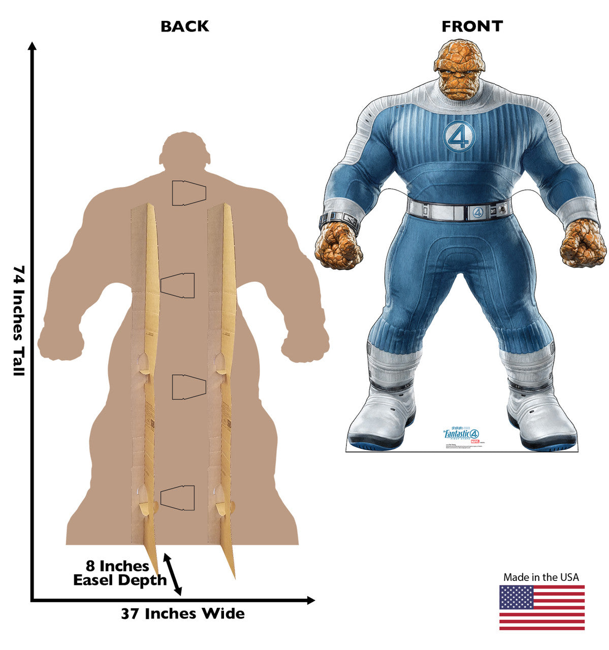 Life-Size The Thing Cardboard Cutout - All Cutouts