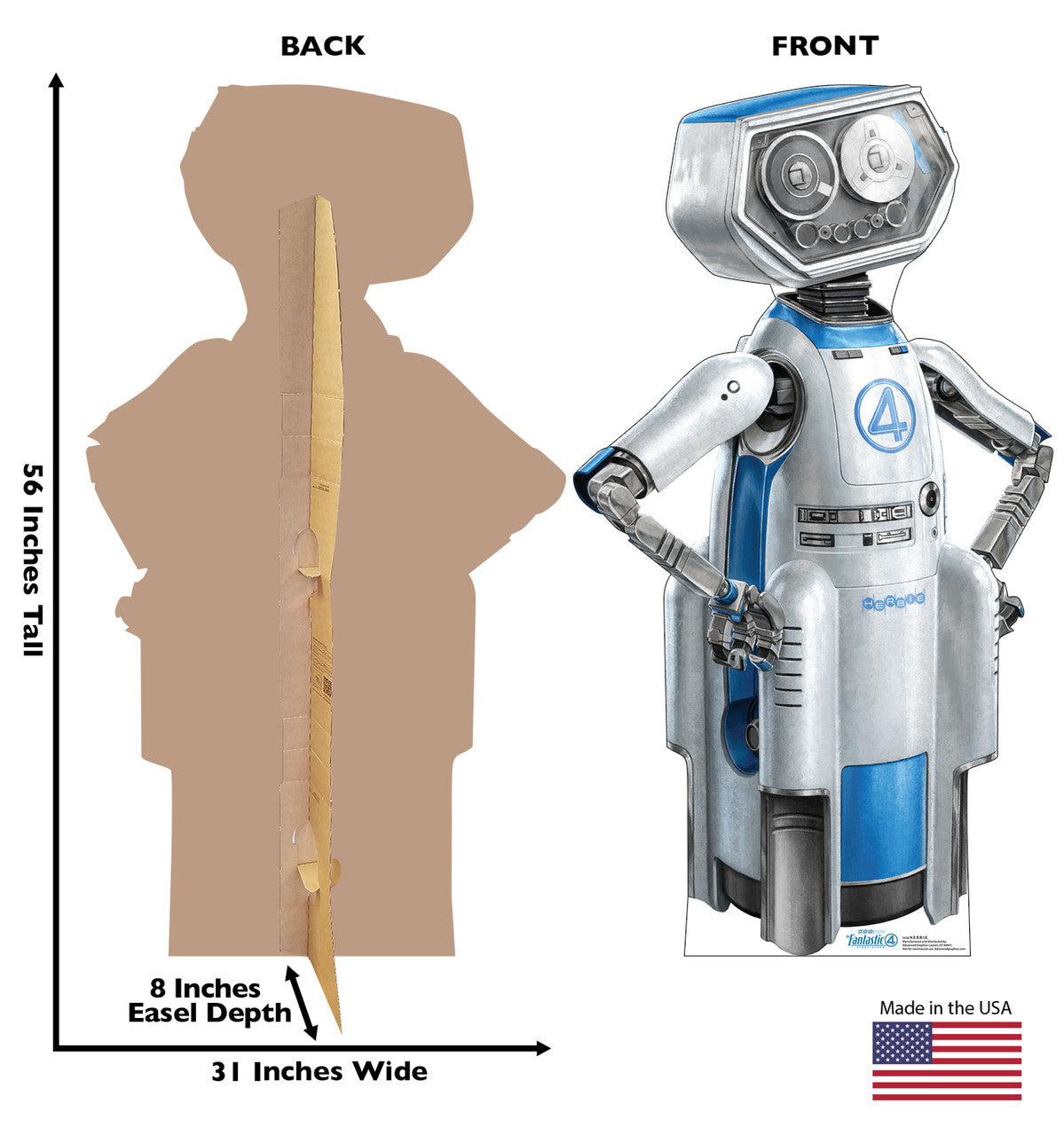 Life-Size H.E.R.B.I.E Cardboard Cutout - All Cutouts