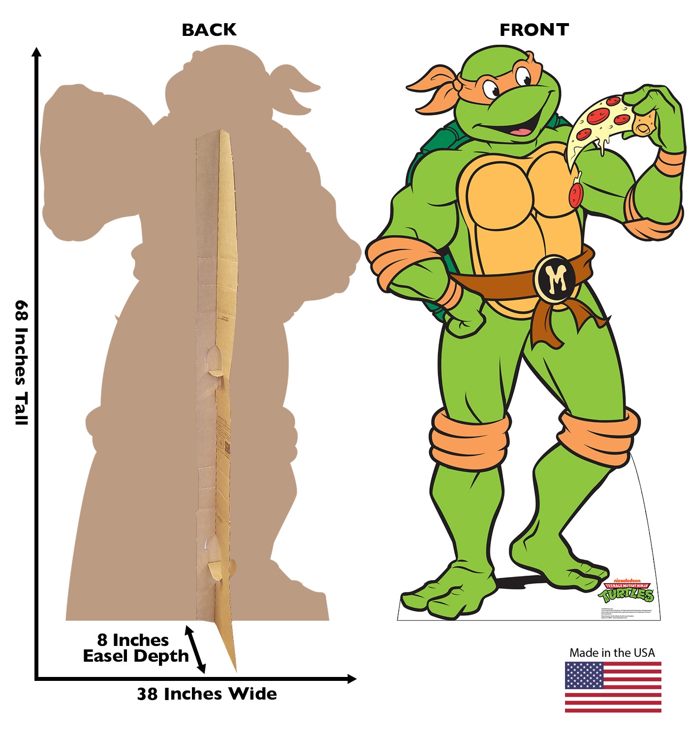 Michelangelo Life-Size Cardboard Cutout - All Cutouts