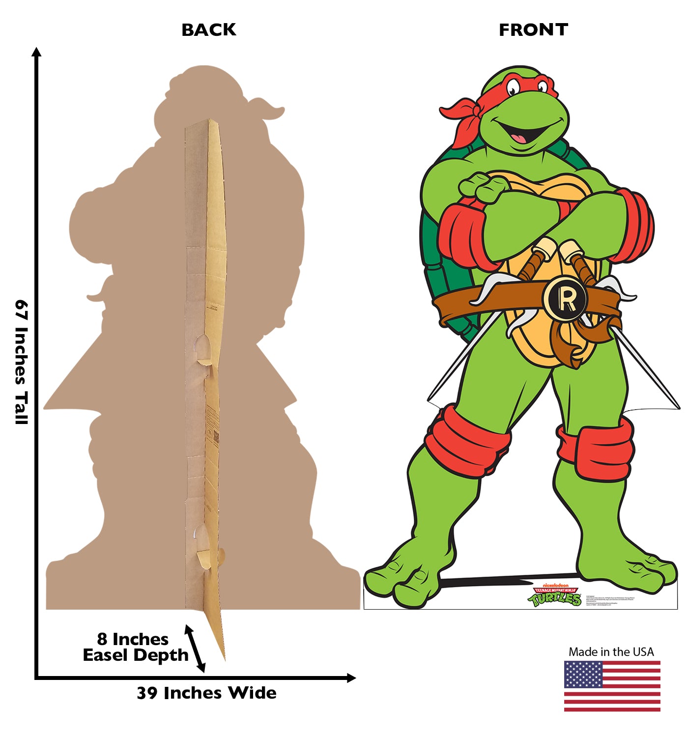 Raphael Life-Size Cardboard Cutout - All Cutouts