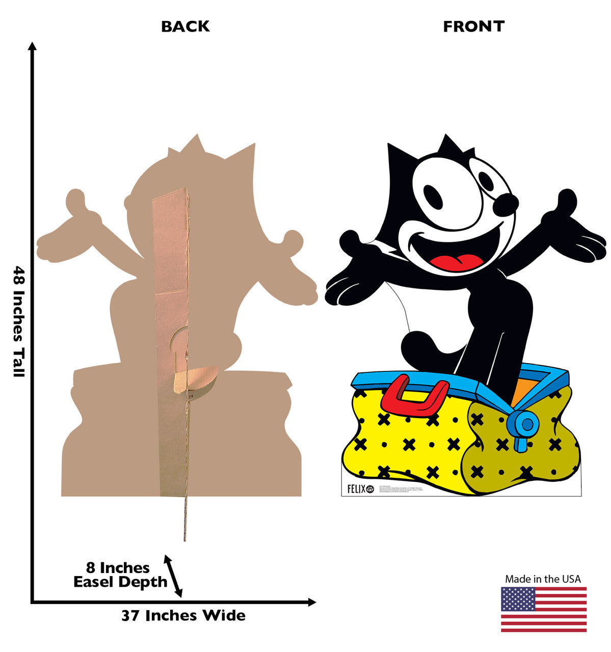 Felix the Cat Life-Size Cardboard Cutout - All Cutouts