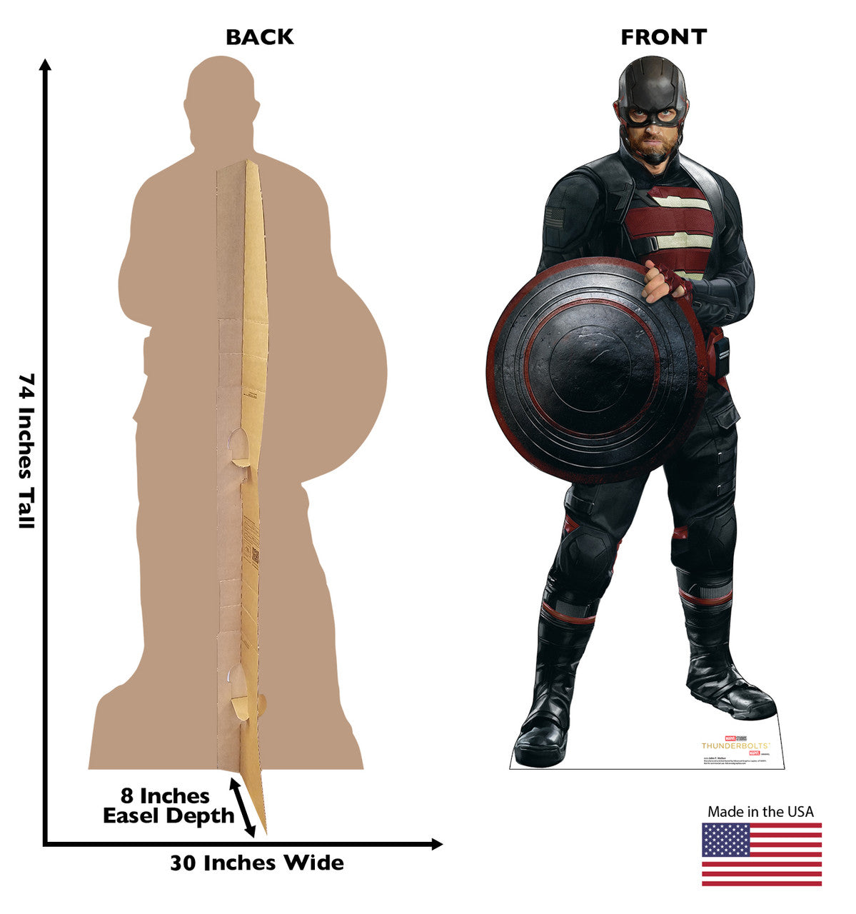Life-Size John F. Walker Cardboard Cutout