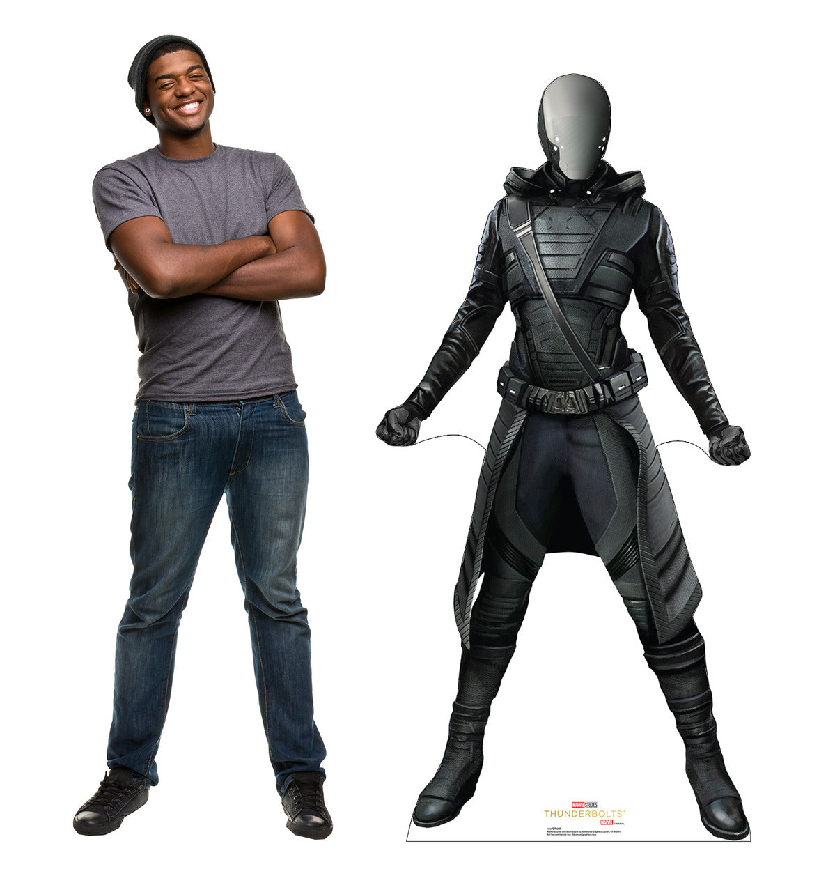 Life-Size Ghost Cardboard Cutout