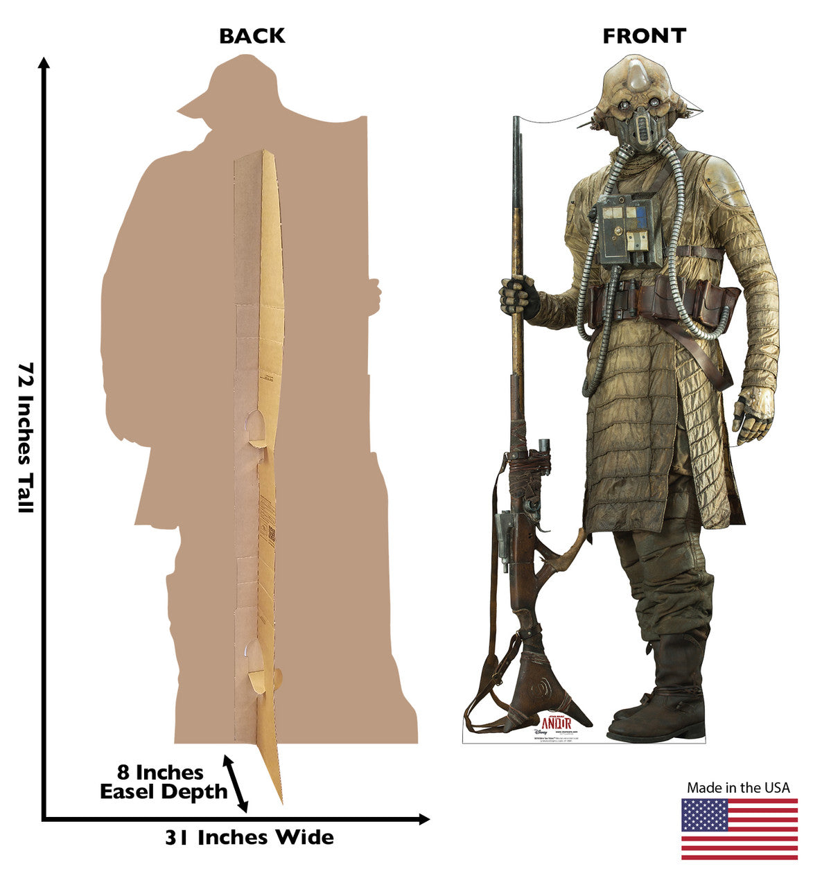 Life-Size Edrio Two Tubes Cardboard Cutout - All Cutouts