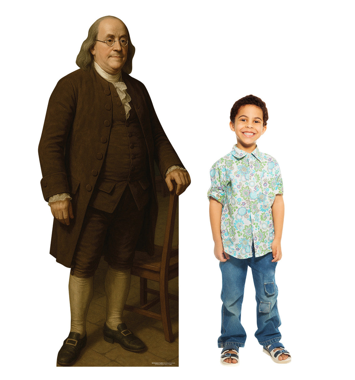 Life-Size Benjamin Franklin Cardboard Cutout - All Cutouts