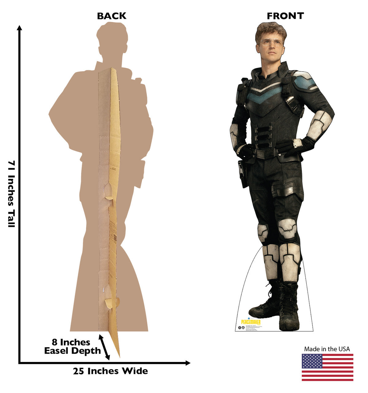 Life-Size Adrian Chase Vigilante Cardboard Cutout - All Cutouts